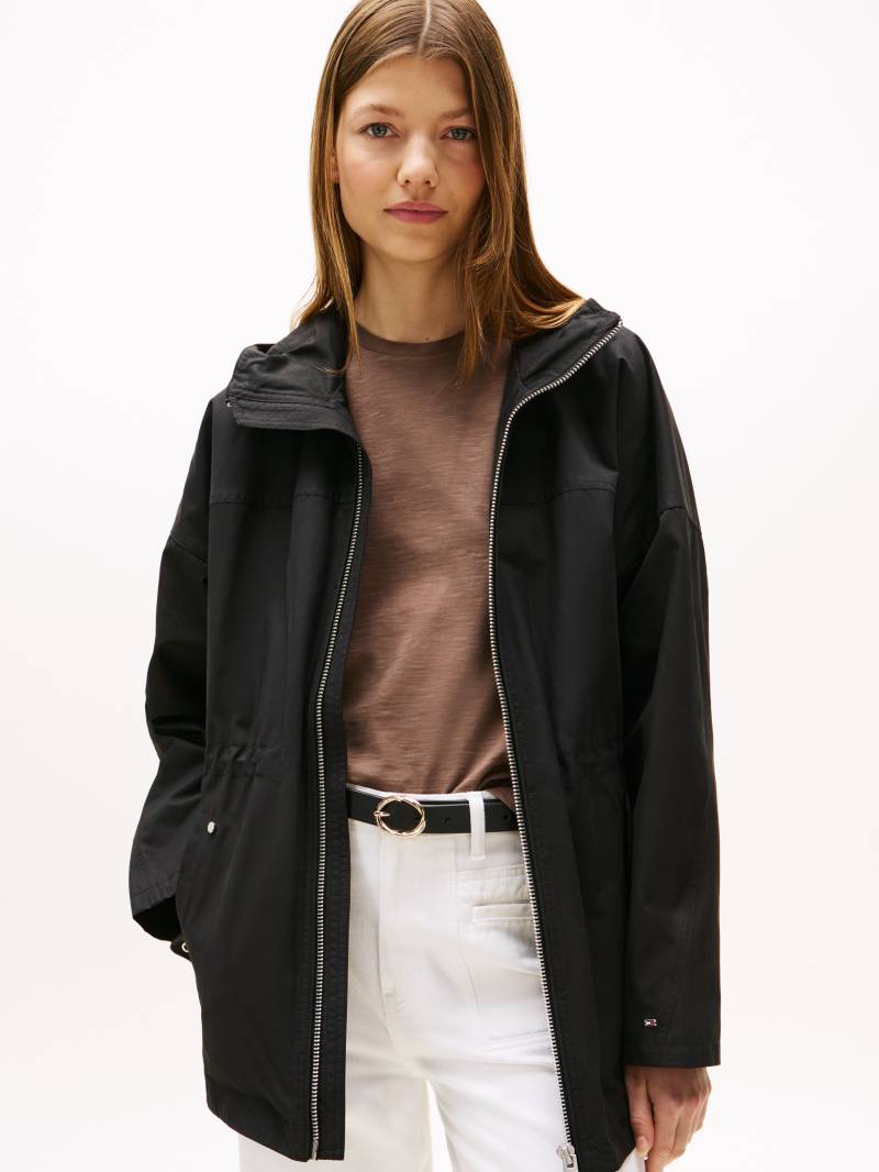 Tommy Hilfiger Windbreaker »COTTON NYLON REG PARKA«, mit Kapuze von TOMMY HILFIGER