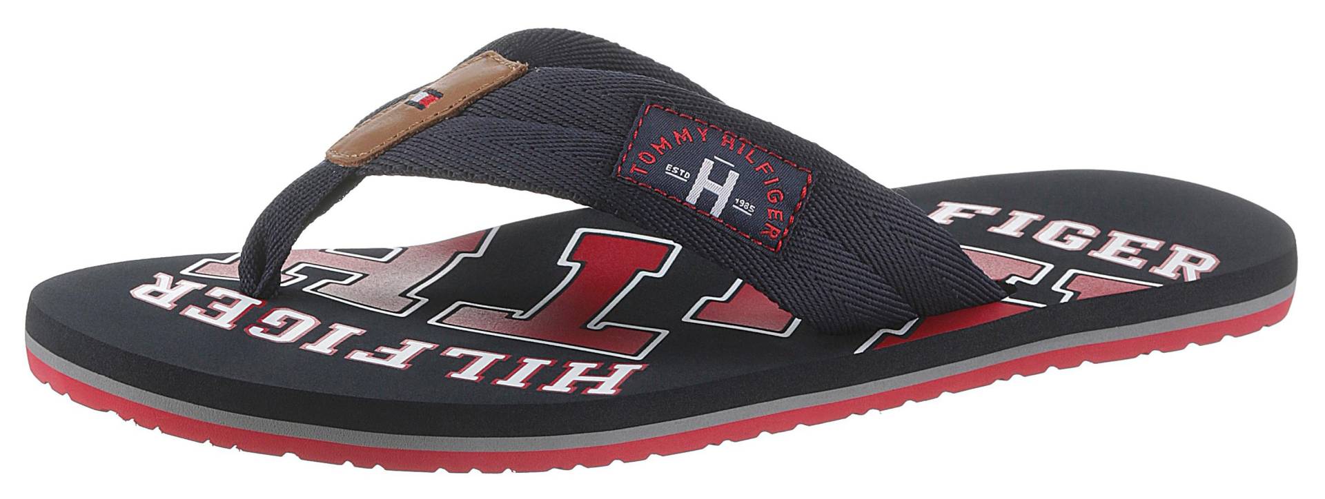 Tommy Hilfiger Zehentrenner »ESSENTIAL TH BEACH SANDAL« von TOMMY HILFIGER