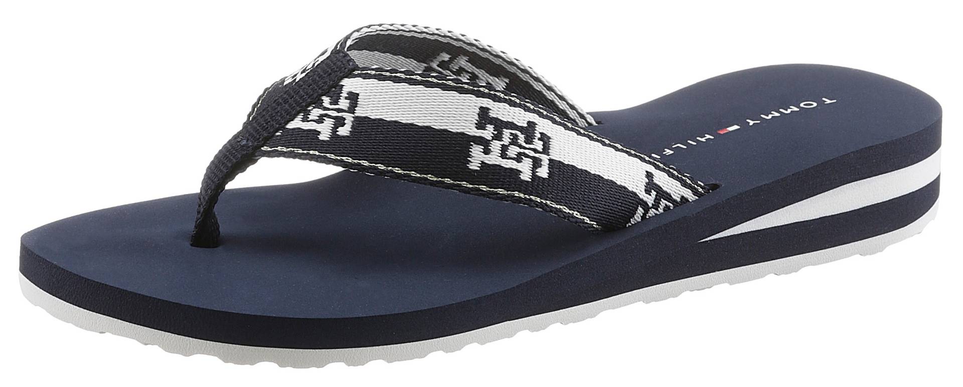 Tommy Hilfiger Zehentrenner »TH COLORBLOCK WEBBING SANDAL« von TOMMY HILFIGER