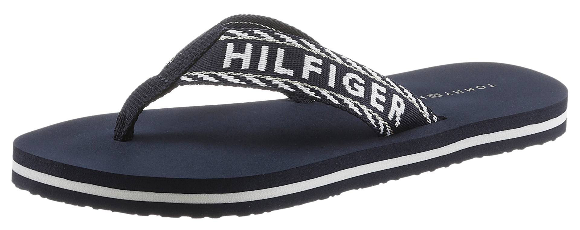 Tommy Hilfiger Zehentrenner »TOMMY WEBBING SANDAL« von TOMMY HILFIGER