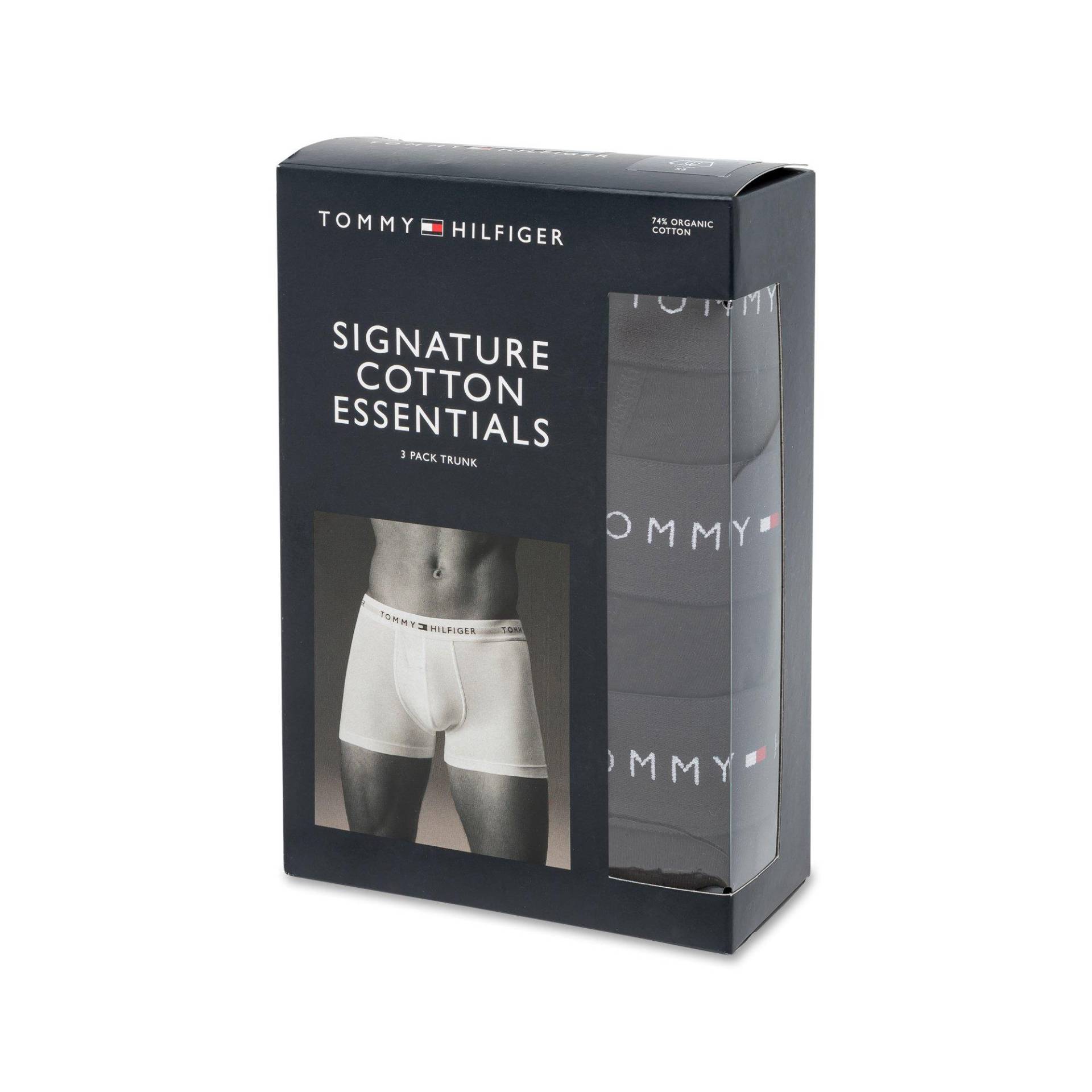 Triopack, Pantys Herren Black M von TOMMY HILFIGER