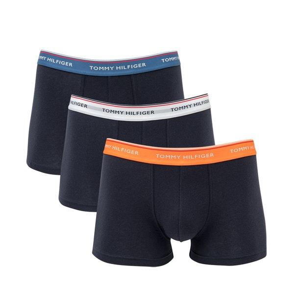 Triopack, Pantys Herren Blau Bunt M von TOMMY HILFIGER