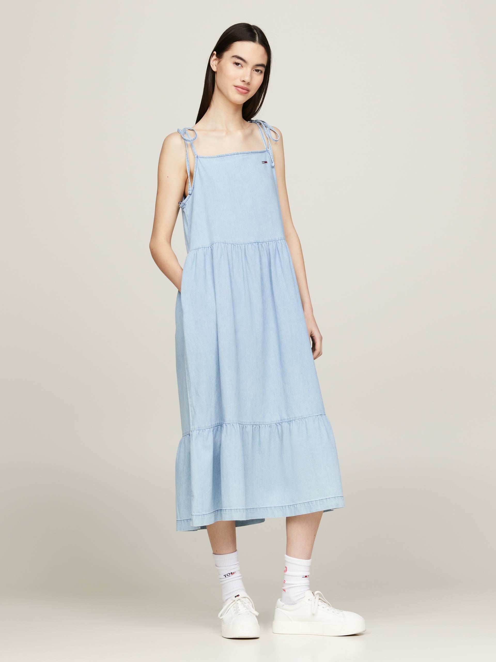 Tommy Jeans Curve Blusenkleid »TJW CHAMBRAY DRESS EXT« von TOMMY JEANS Curve