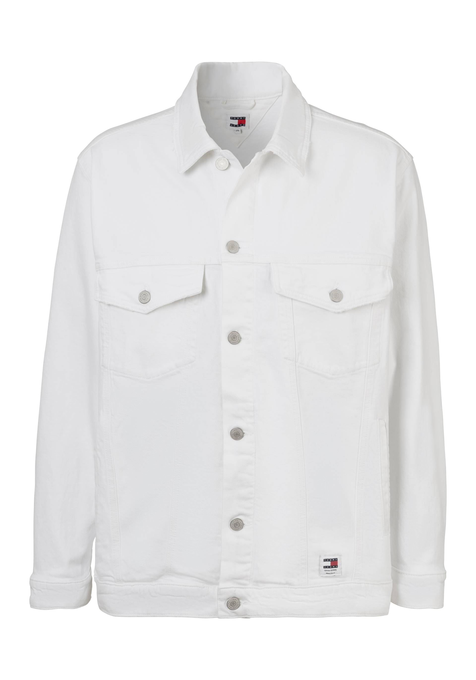 Tommy Jeans Curve Jeansjacke »CRV OVR TRUCKER JACKET BH6193«, Grosse Grössen Tommy Jeans Curve Jeansjacke »CRV OVR TRUCKER JACKET BH6193«, Grosse Grössen von TOMMY JEANS Curve