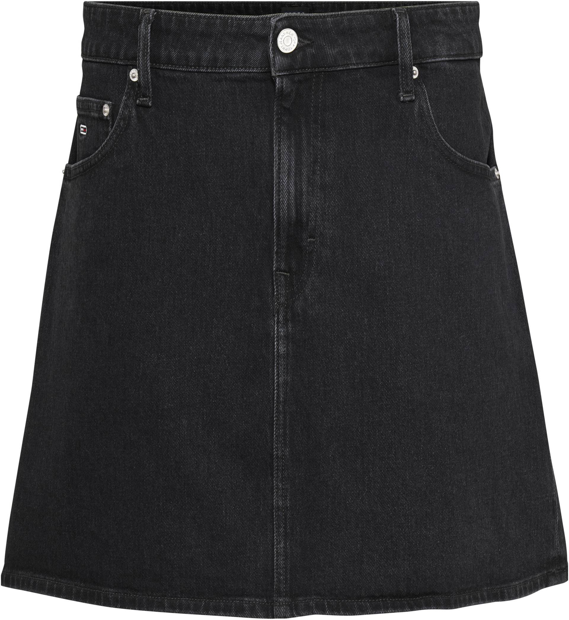 Tommy Jeans Curve Jeansrock »CRV MOM UH SKIRT CG4181«, Webrock mit Logopatch Tommy Jeans Curve Jeansrock »CRV MOM UH SKIRT CG4181«, Webrock mit Logopatch von TOMMY JEANS Curve