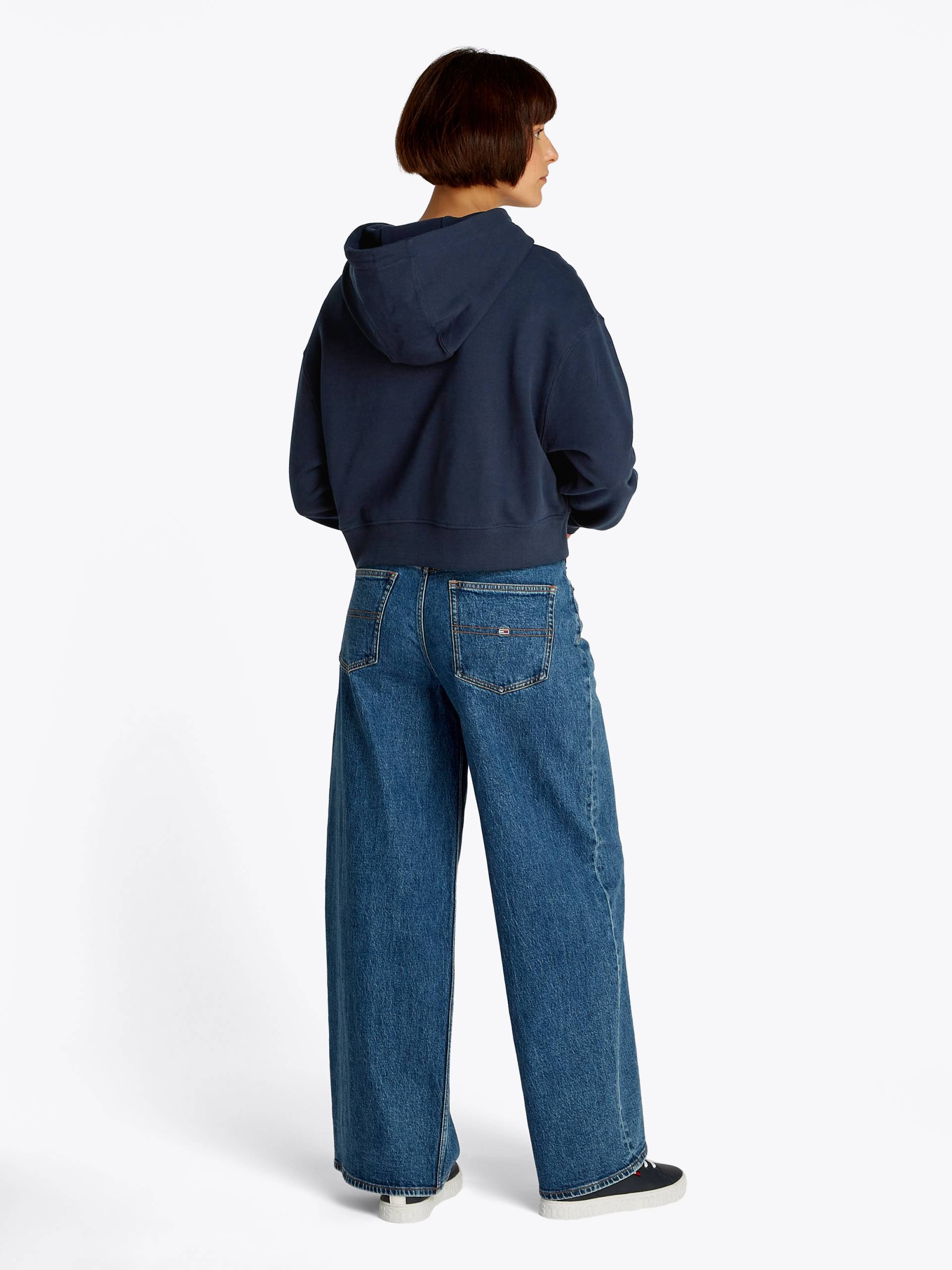 Tommy Jeans Curve Kapuzensweatshirt »TJW RLX CRP SCRIPT HOODIE EXT«, in Grossen Grössen, mit Kapuze, Script Logoschriftzug Tommy Jeans Curve Kapuzensweatshirt »TJW RLX CRP SCRIPT HOODIE EXT«, in Grossen Grössen, mit Kapuze, Script Logoschriftzug von TOMMY JEANS Curve