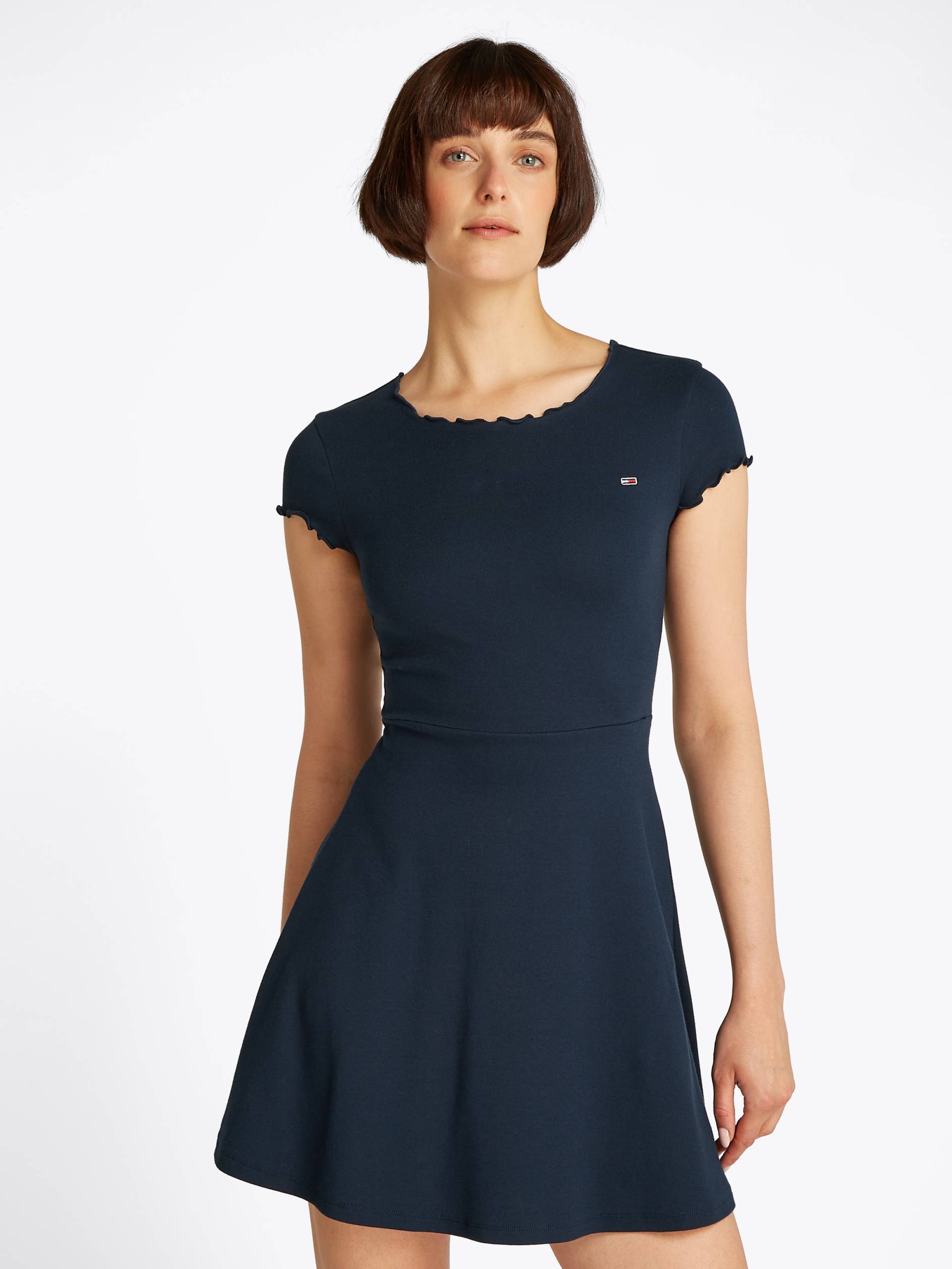 Tommy Jeans Curve Skaterkleid »TJW BABYLOCK F&F DRESS EXT«, in Grossen Grössen, Fit & Flare Form Tommy Jeans Curve Skaterkleid »TJW BABYLOCK F&F DRESS EXT«, in Grossen Grössen, Fit & Flare Form von TOMMY JEANS Curve