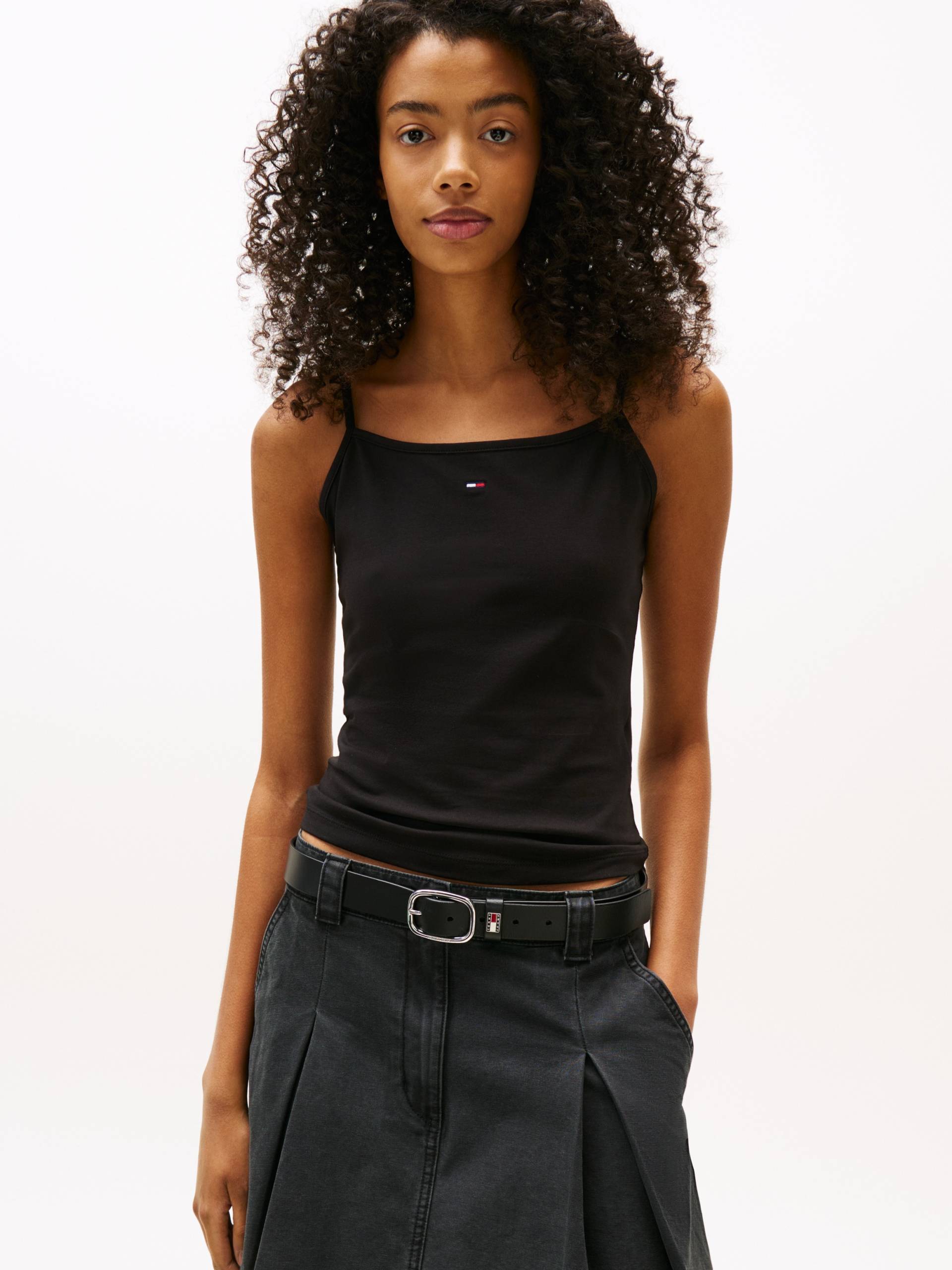 Tommy Jeans Curve Spaghettitop »TJW ESSENTIAL STRAP TOP EXT«, in Grossen Grössen, Spaghettiträger Tommy Jeans Curve Spaghettitop »TJW ESSENTIAL STRAP TOP EXT«, in Grossen Grössen, Spaghettiträger von TOMMY JEANS Curve