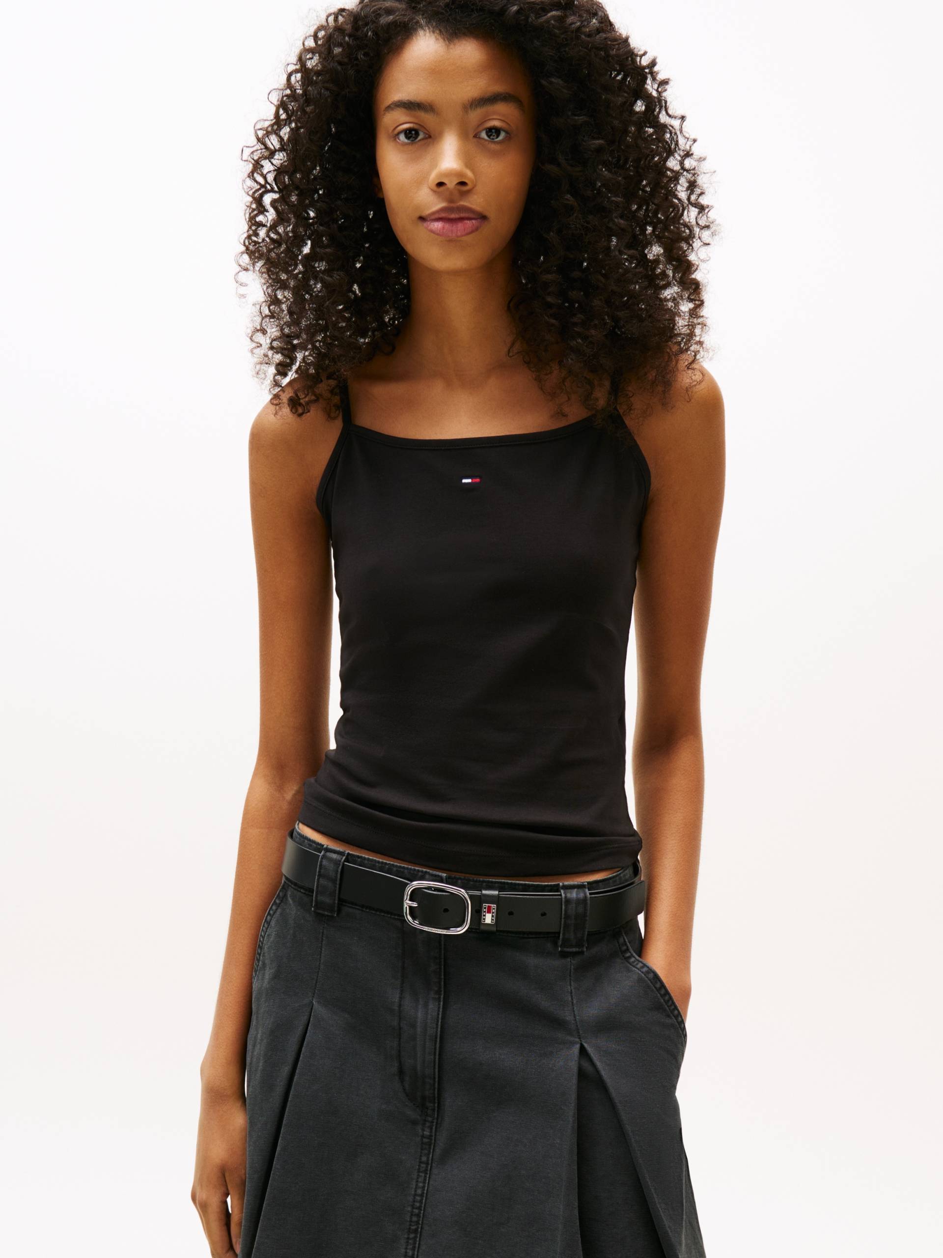 Tommy Jeans Curve Spaghettitop »TJW ESSENTIAL STRAP TOP EXT«, in Grossen Grössen, Spaghettiträger von TOMMY JEANS Curve