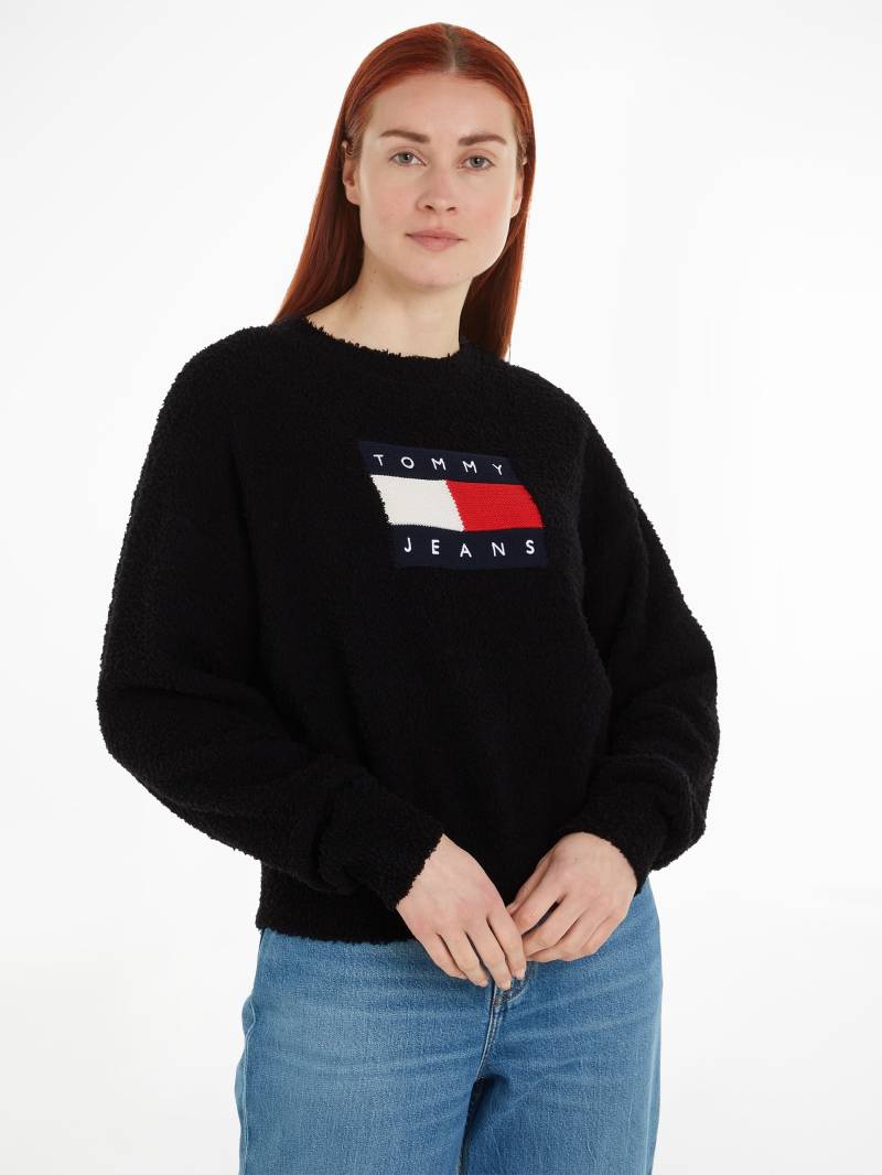 Tommy Jeans Curve Strickpullover »TJW CENTER FLAG SWEATER EXT« von TOMMY JEANS Curve