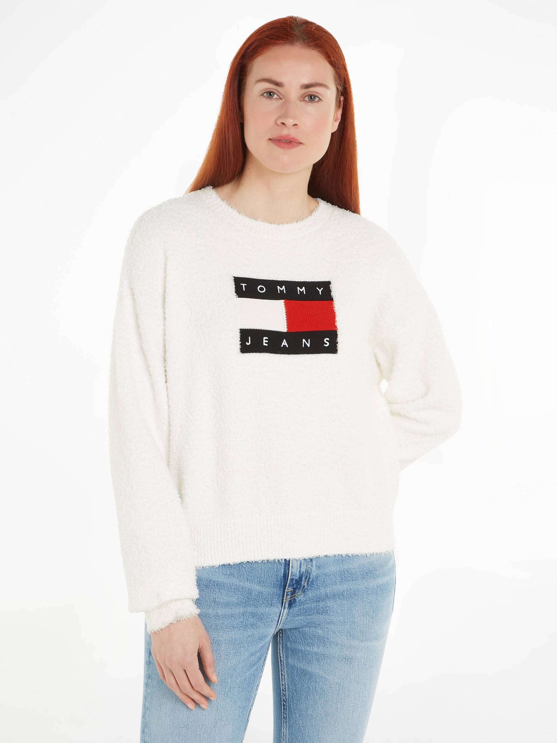 Tommy Jeans Curve Strickpullover »TJW CENTER FLAG SWEATER EXT« von TOMMY JEANS Curve