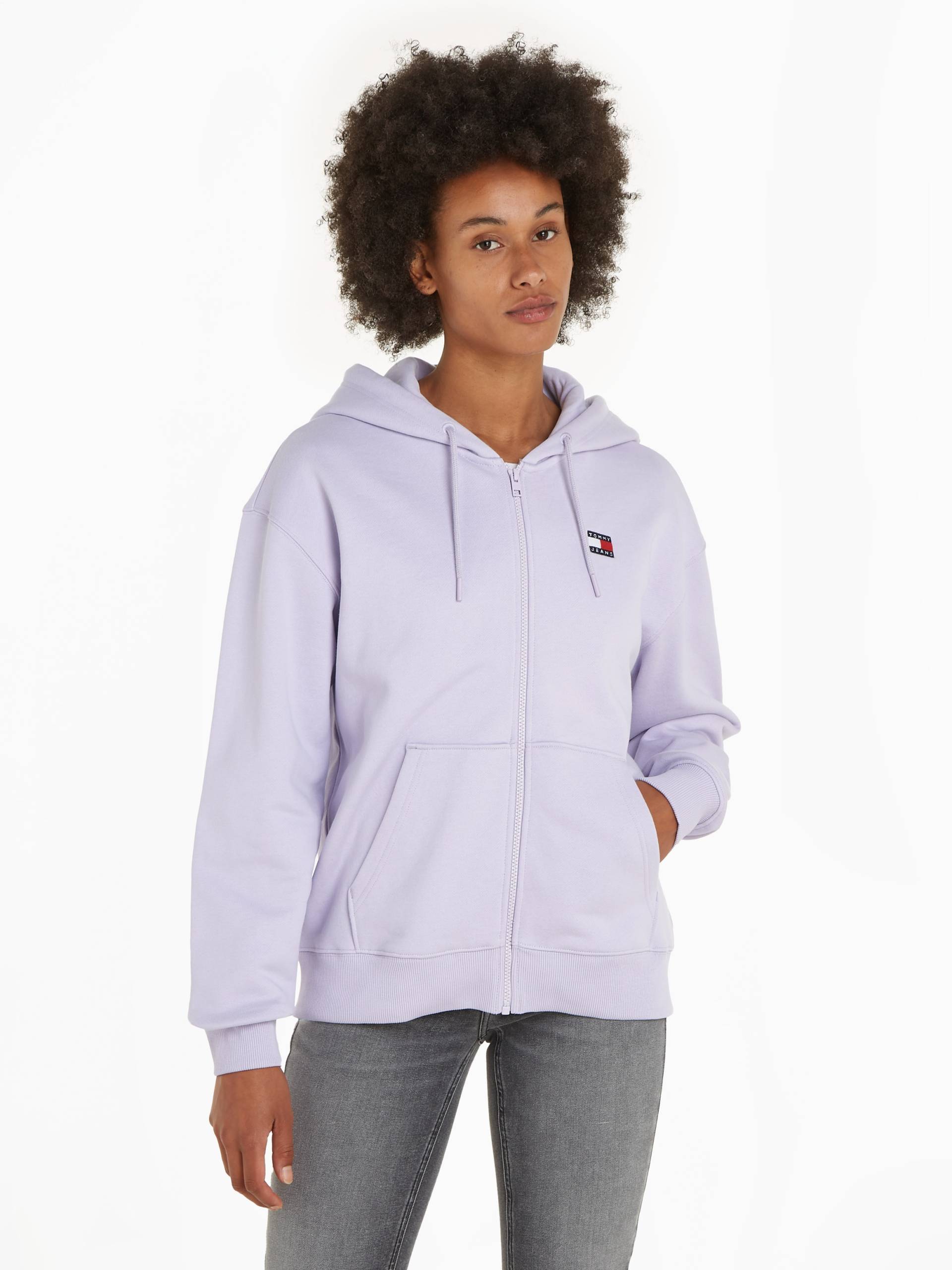 Tommy Jeans Curve Sweatjacke »TJW BADGE ZIP THRU HOODIE EXT« von TOMMY JEANS Curve