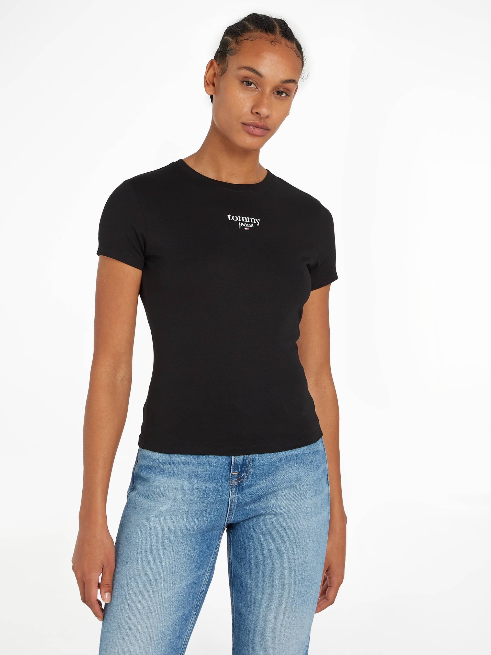 Tommy Jeans Curve T-Shirt »TJW SLIM ESSENTIAL LOGO 1 SS EXT«, Grosse Grössen Tommy Jeans Curve T-Shirt »TJW SLIM ESSENTIAL LOGO 1 SS EXT«, Grosse Grössen von TOMMY JEANS Curve
