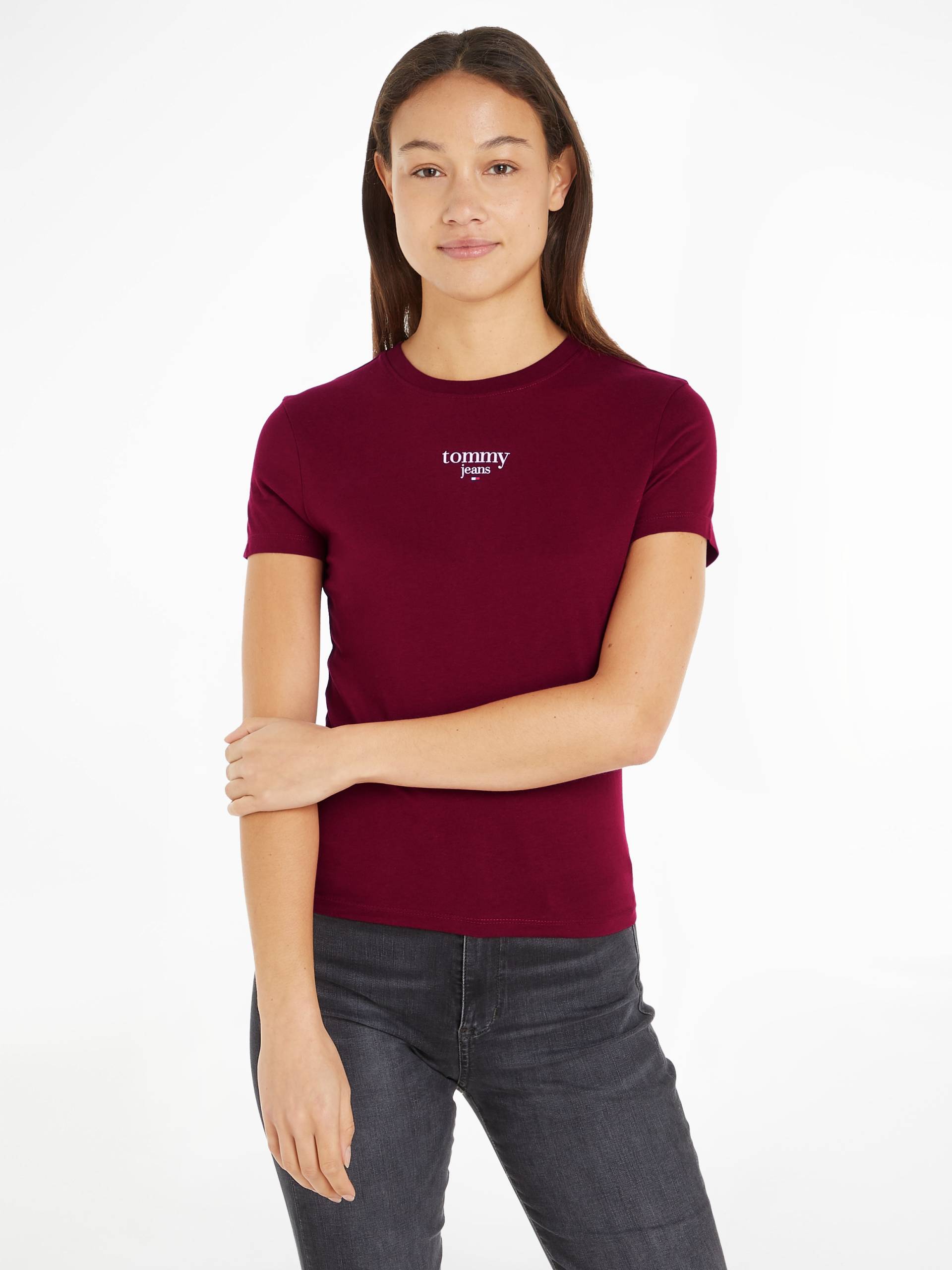 Tommy Jeans Curve T-Shirt »TJW SLIM ESSENTIAL LOGO 1 SS EXT«, Grosse Grössen Tommy Jeans Curve T-Shirt »TJW SLIM ESSENTIAL LOGO 1 SS EXT«, Grosse Grössen von TOMMY JEANS Curve