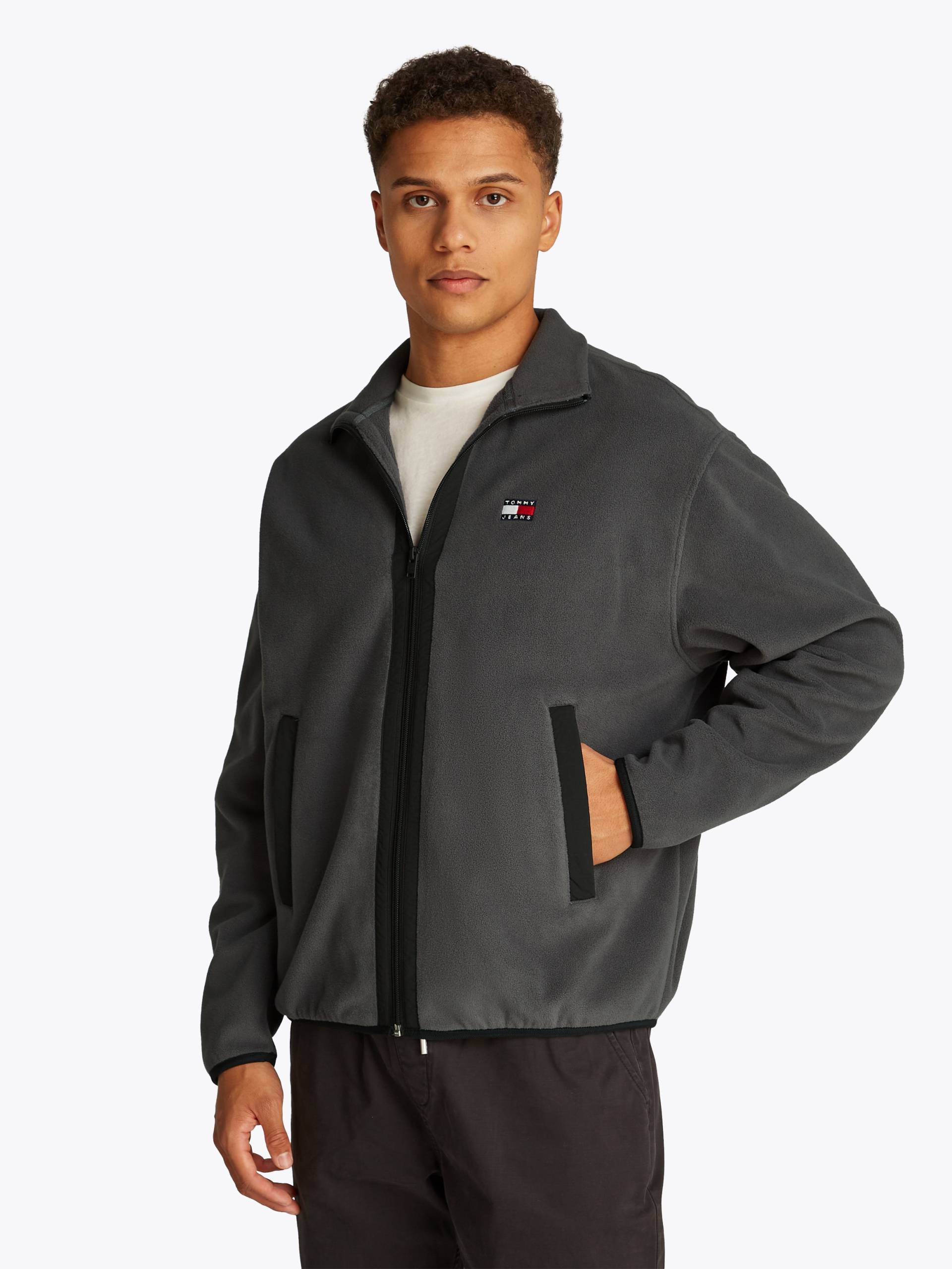 Tommy Jeans Plus Fleecejacke »TJM RLX FZ POLAR FLEECE EXT«, Grosse Grössen von TOMMY JEANS Plus