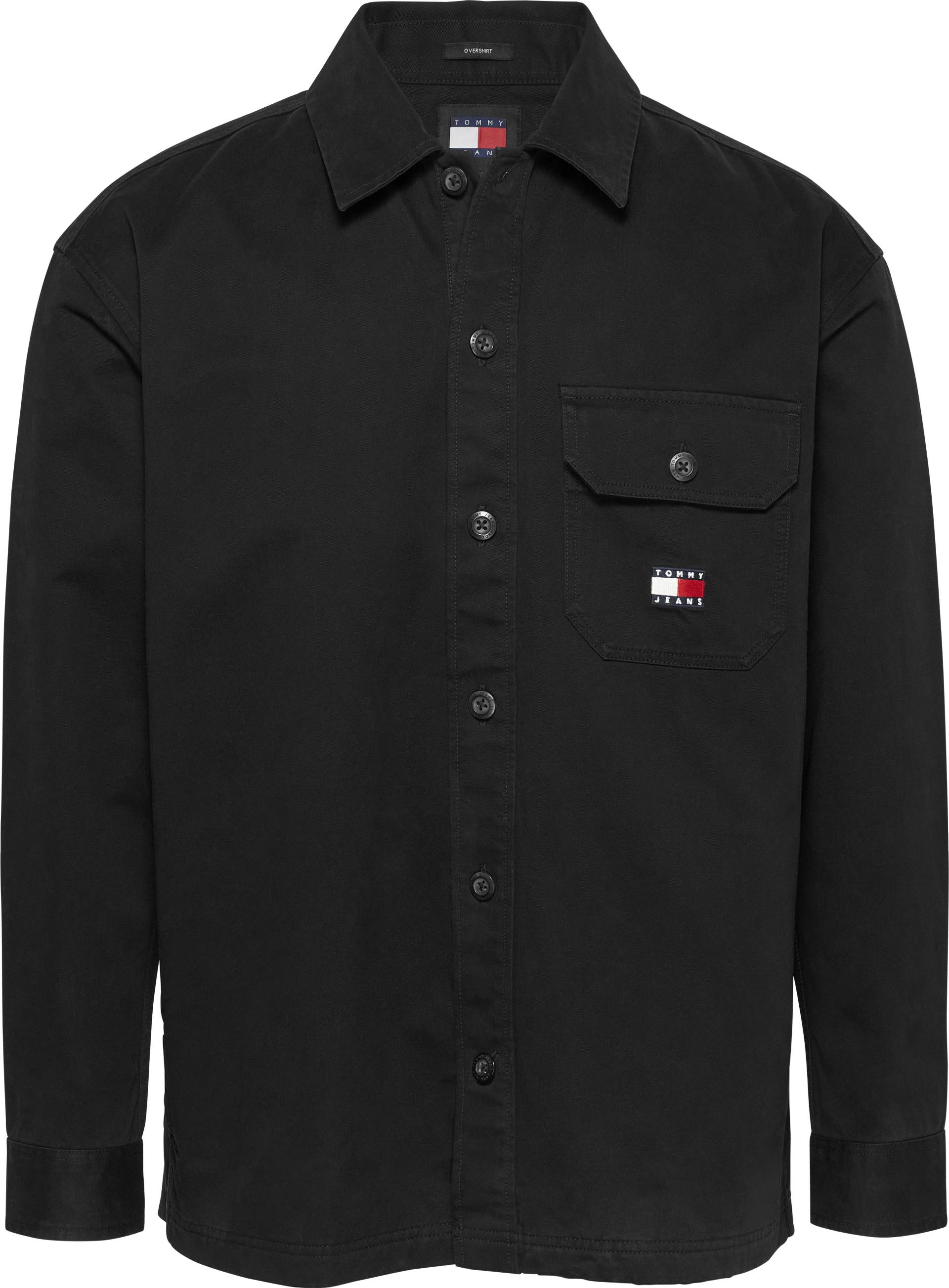 Tommy Jeans Plus Hemdjacke »TJM ESSENTIAL SOLID OS EXT«, Grosse Grössen Tommy Jeans Plus Hemdjacke »TJM ESSENTIAL SOLID OS EXT«, Grosse Grössen von TOMMY JEANS Plus