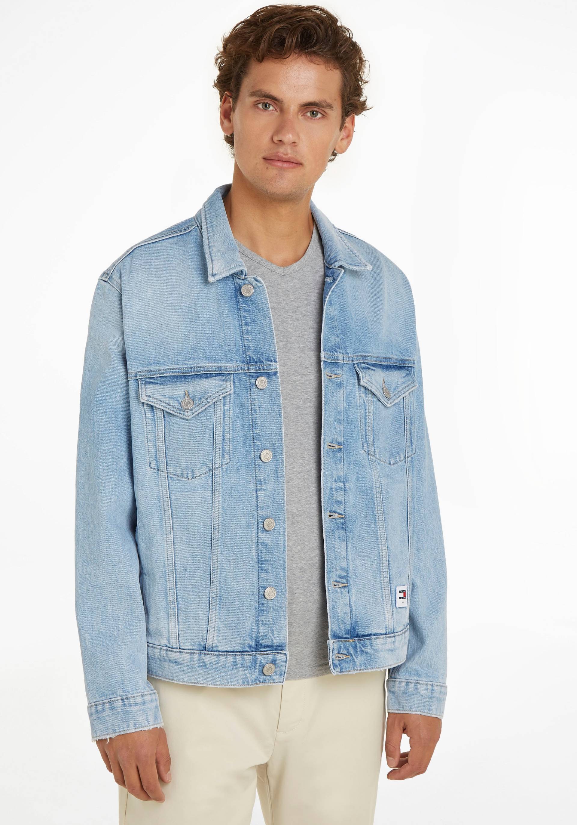 Tommy Jeans Plus Jeansjacke »RYAN RGLR TRCKR JCKT« von TOMMY JEANS Plus