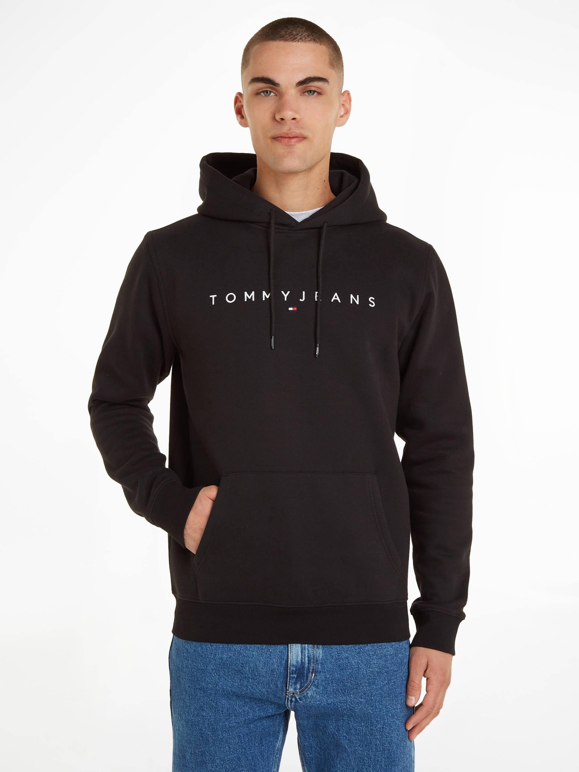 Tommy Jeans Plus Kapuzensweatshirt »TJM REG LINEAR LOGO HOODIE EXT« von TOMMY JEANS Plus