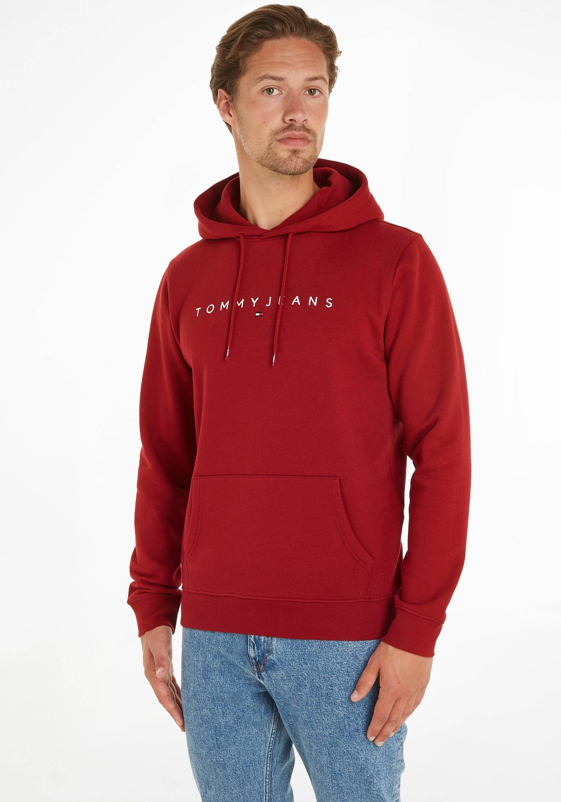 Tommy Jeans Plus Kapuzensweatshirt »TJM REG LINEAR LOGO HOODIE EXT« von TOMMY JEANS Plus