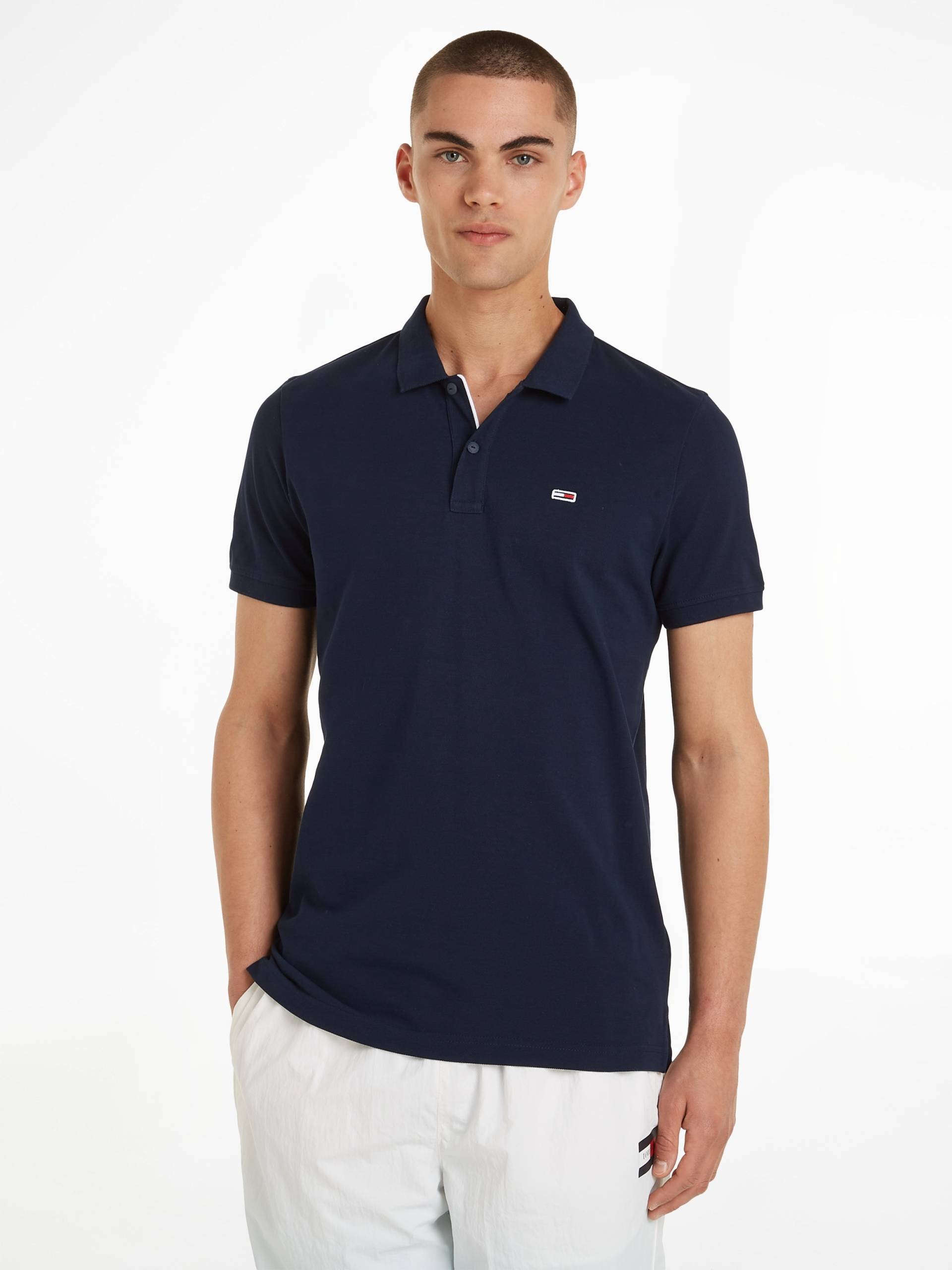 Tommy Jeans Plus Poloshirt »TJM SLIM PLACKET POLO EXT« von TOMMY JEANS Plus