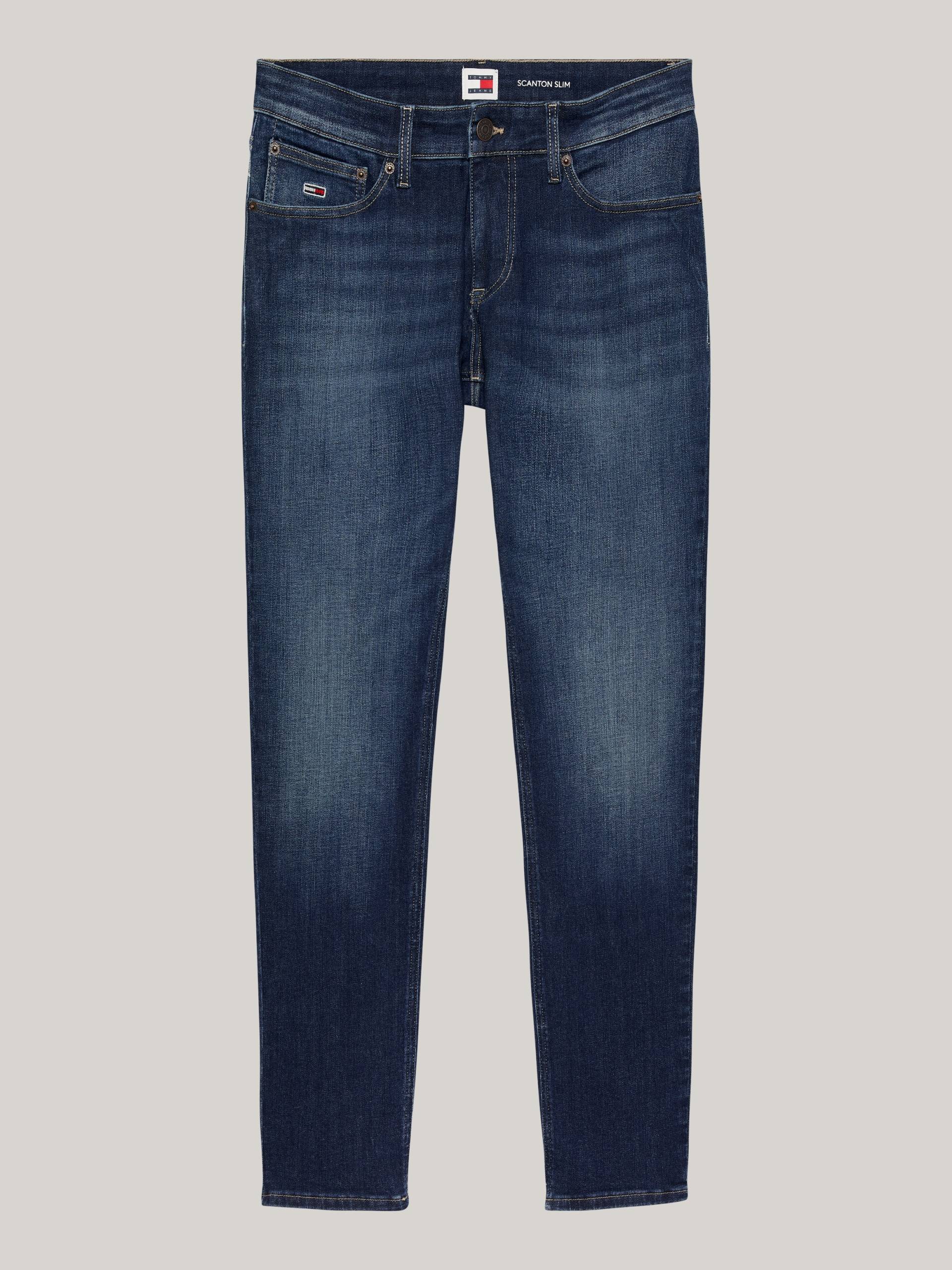 Tommy Jeans Plus Slim-fit-Jeans »SCANTON PLUS«, mit Ledermarkenlabel von TOMMY JEANS Plus