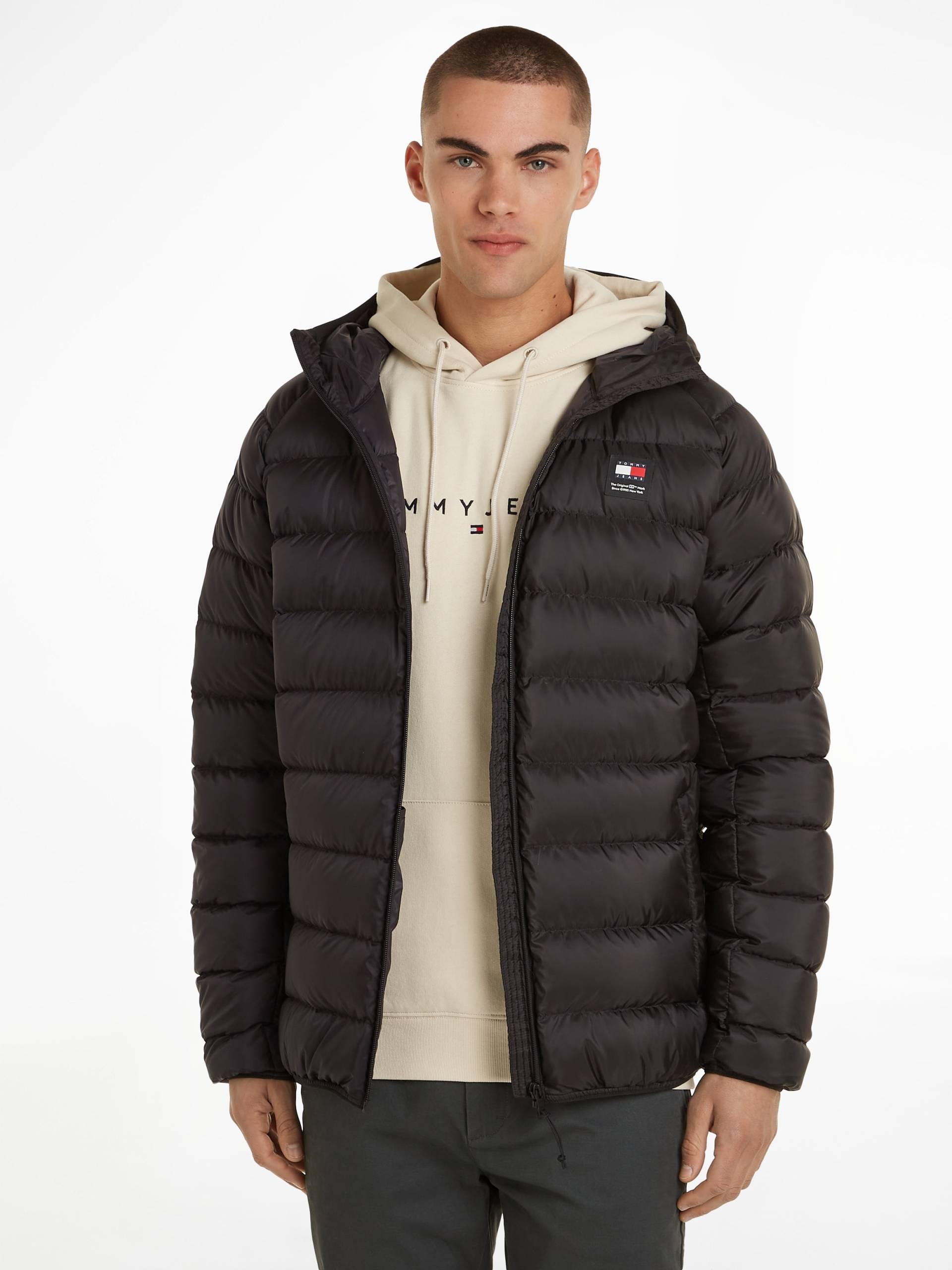 Tommy Jeans Plus Daunenjacke »TJM HOODED LT JACKET EXT«, mit Kapuze von TOMMY JEANS Plus