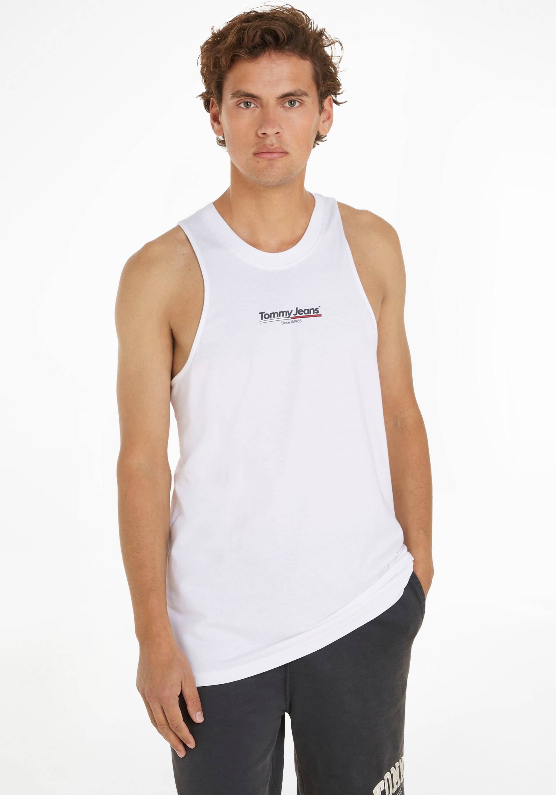 Tommy Jeans Plus Tanktop »TJM REG TJ FLAG TANK TOP EXT« von TOMMY JEANS Plus