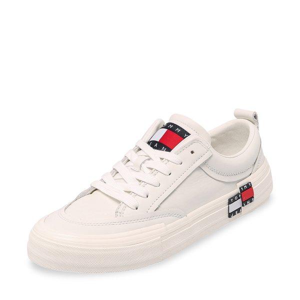 Sneakers, Low Top Herren Weiss 45 von TOMMY JEANS