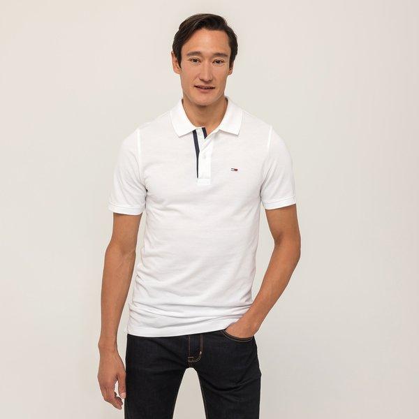 Poloshirt, Kurzarm Herren Weiss M von TOMMY JEANS