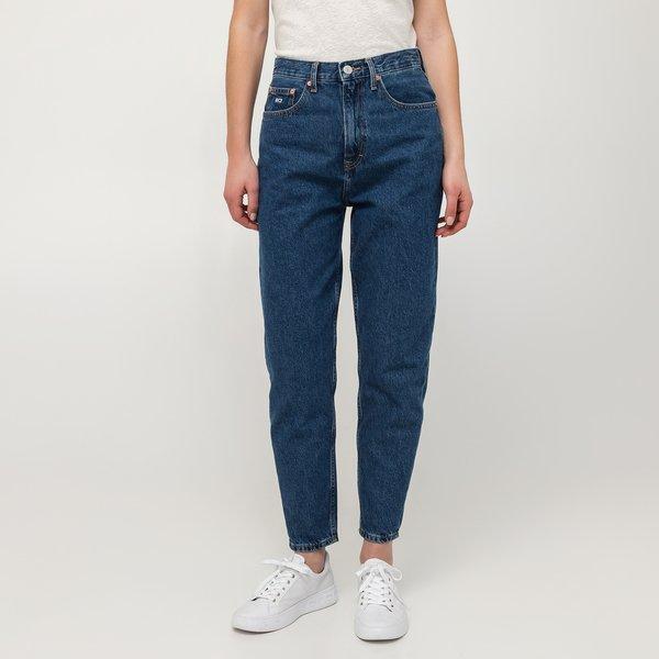 Jeans, Mom Fit Damen Mittelblau W25 von TOMMY JEANS