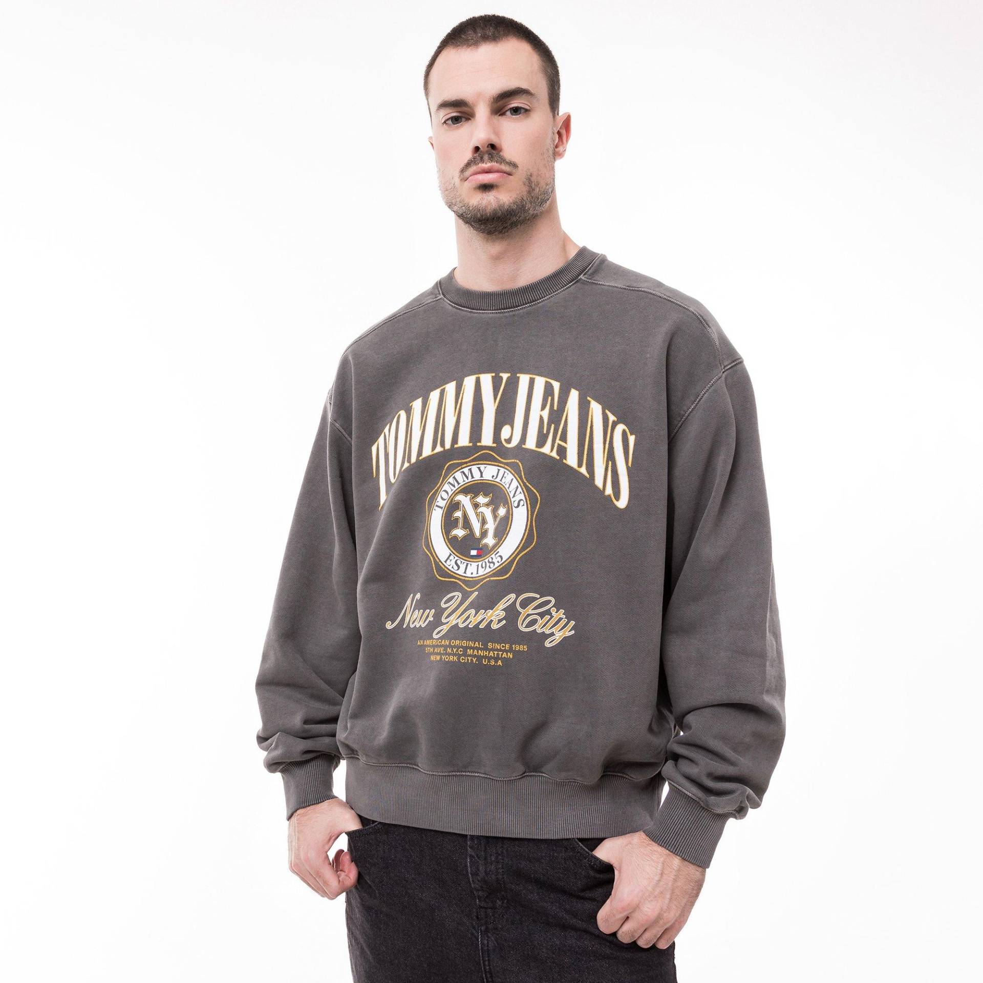 Sweatshirt Herren Black L von TOMMY JEANS