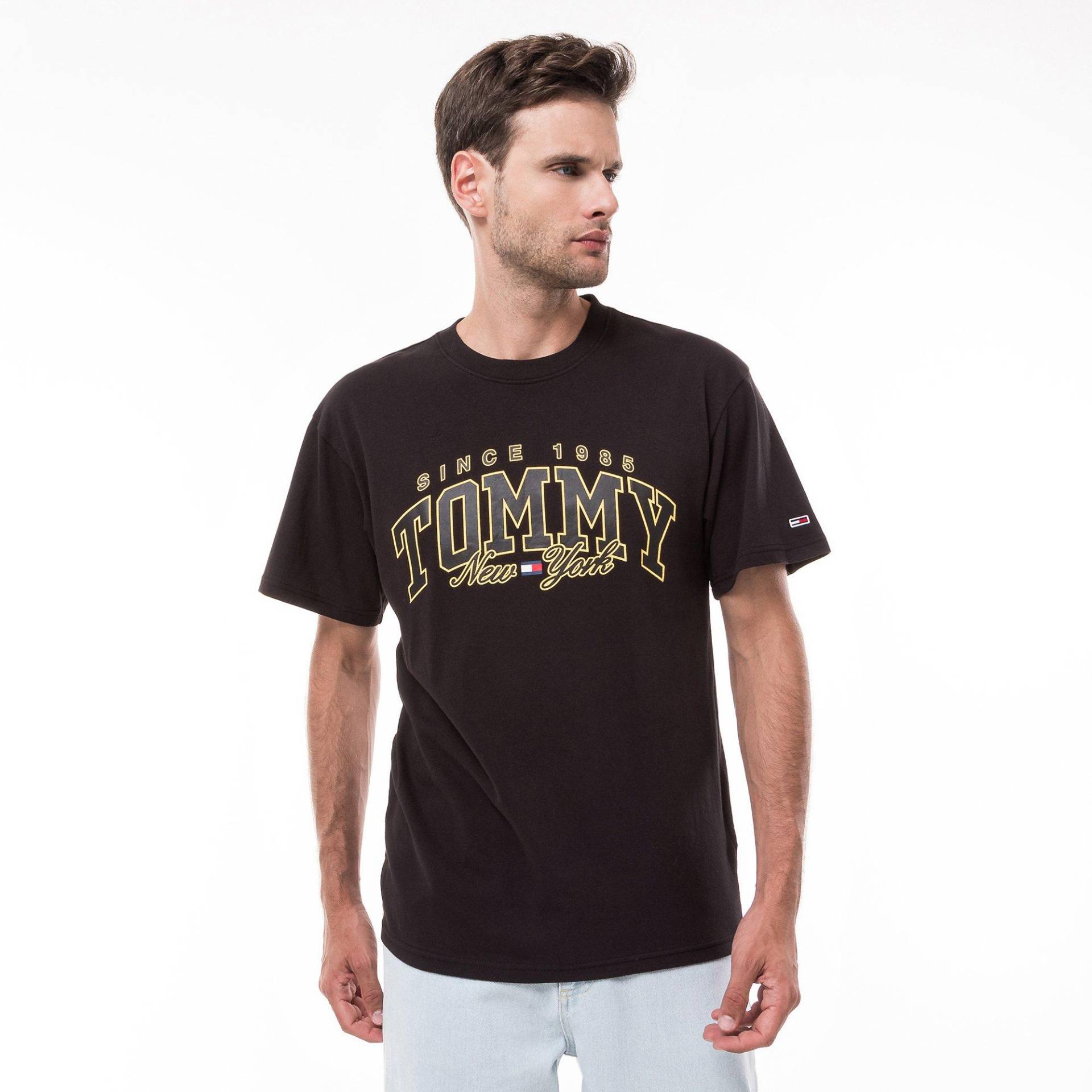 T-shirt Herren Black L von TOMMY JEANS