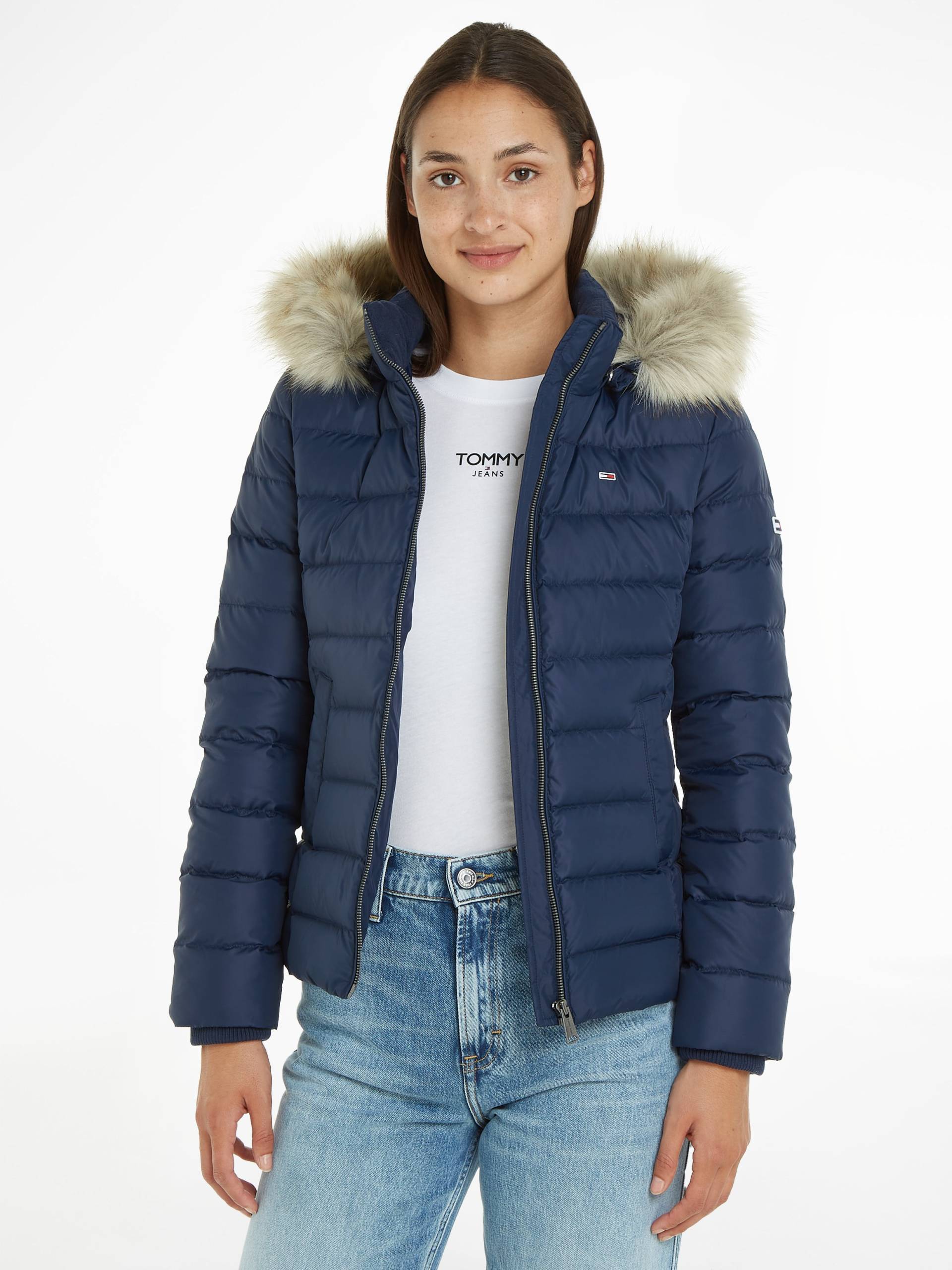 Tommy Jeans Daunenjacke »TJW BASIC HOODED JACKET«, mit Kapuze von TOMMY JEANS