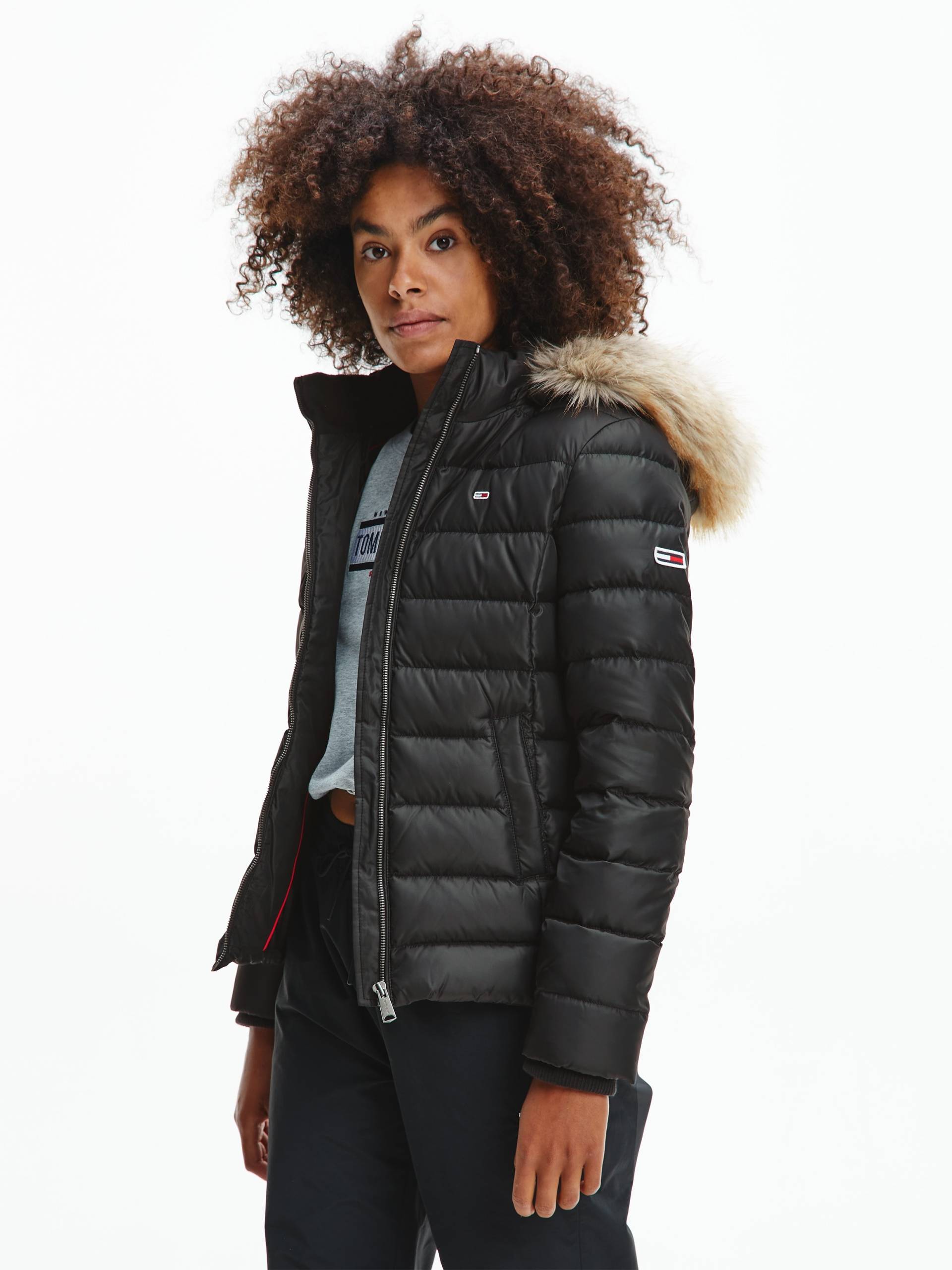 Tommy Jeans Daunenjacke »TJW BASIC HOODED JACKET«, mit Kapuze von TOMMY JEANS