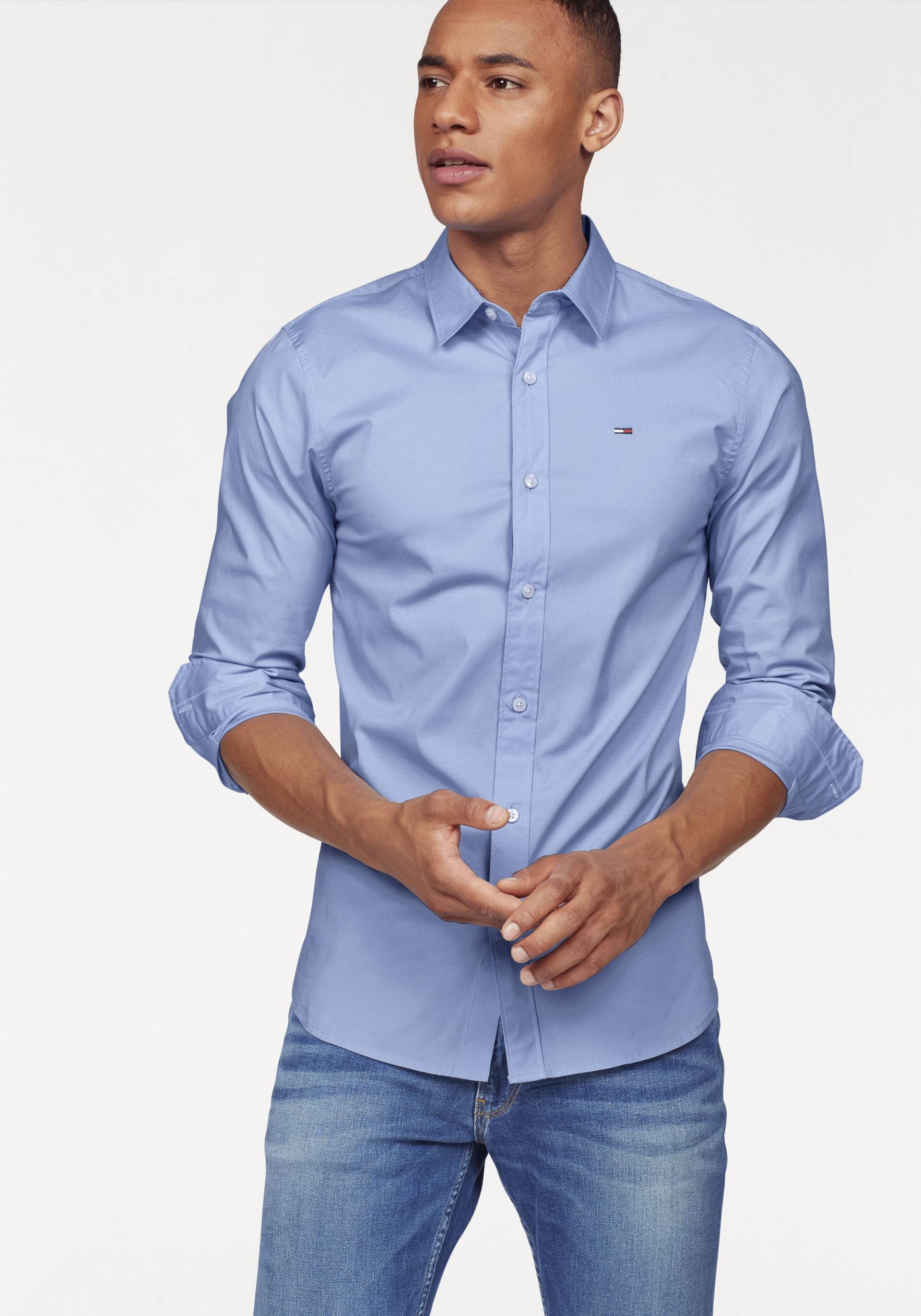 Tommy Jeans Langarmhemd »Sabim Stretch Hemd Shirt« von Tommy Jeans