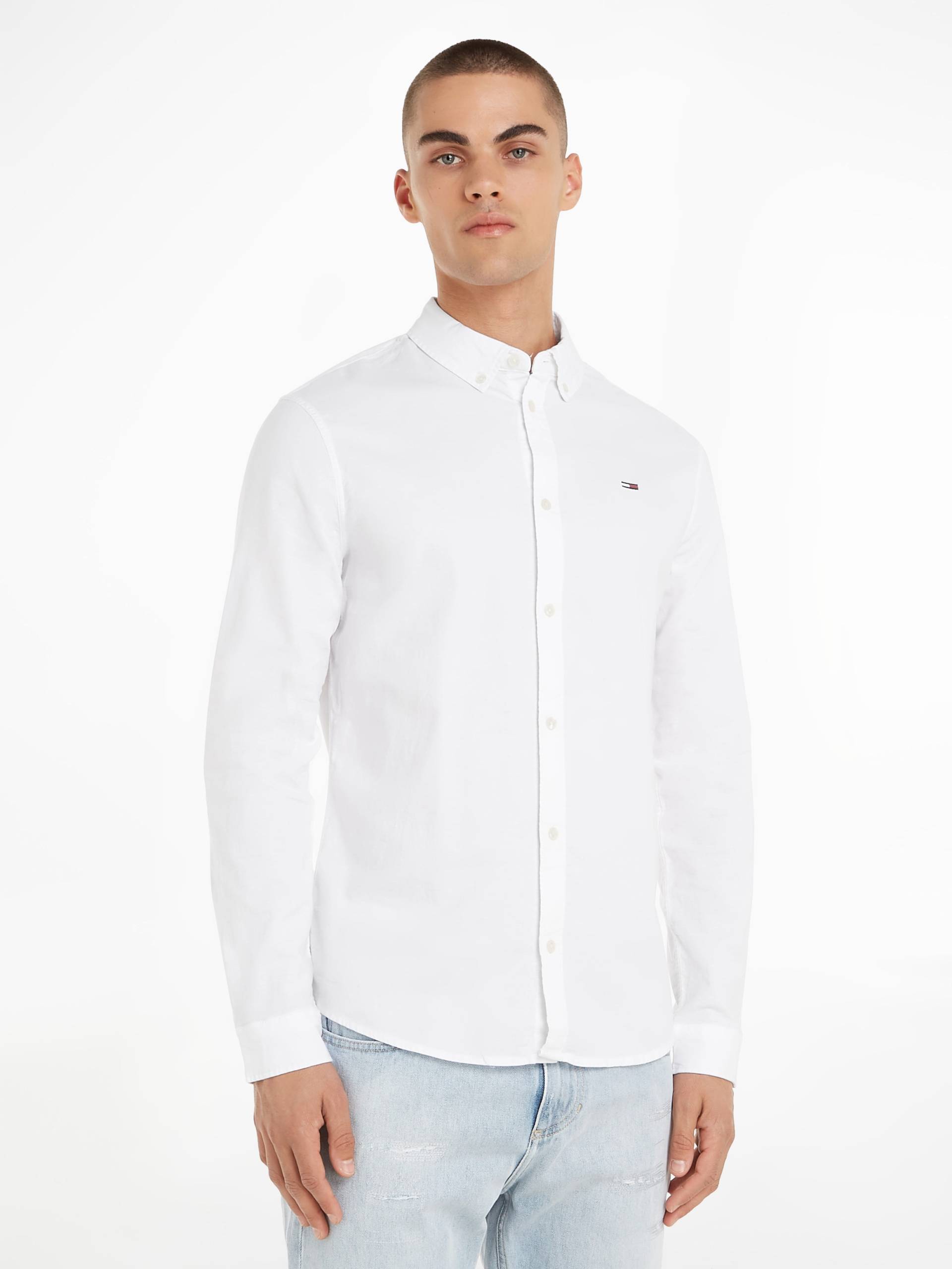 Tommy Jeans Langarmhemd »TJM SLIM STRETCH OXFORD SHIRT« von TOMMY JEANS