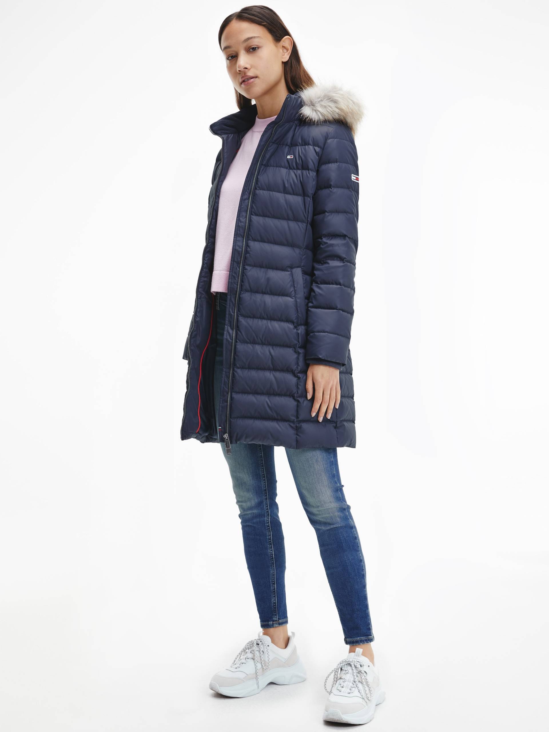 Tommy Jeans Daunenmantel »TJW ESSENTIAL HOODED DOWN COAT« von TOMMY JEANS