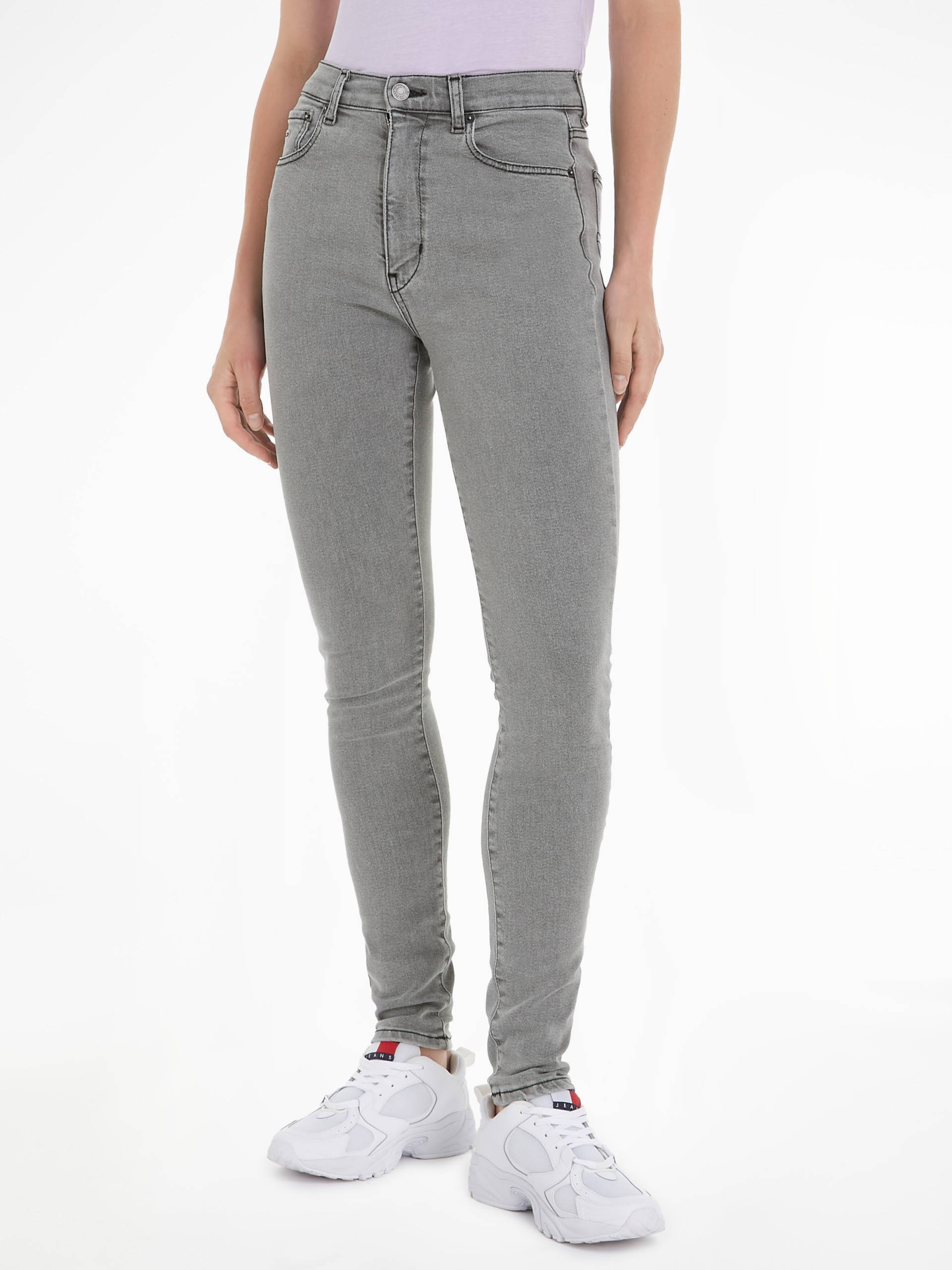 Tommy Jeans Bequeme Jeans »Sylvia Skinny Slim Jeans Hohe Leibhöhe«, mit Ledermarkenlabel Tommy Jeans Bequeme Jeans »Sylvia Skinny Slim Jeans Hohe Leibhöhe«, mit Ledermarkenlabel von TOMMY JEANS
