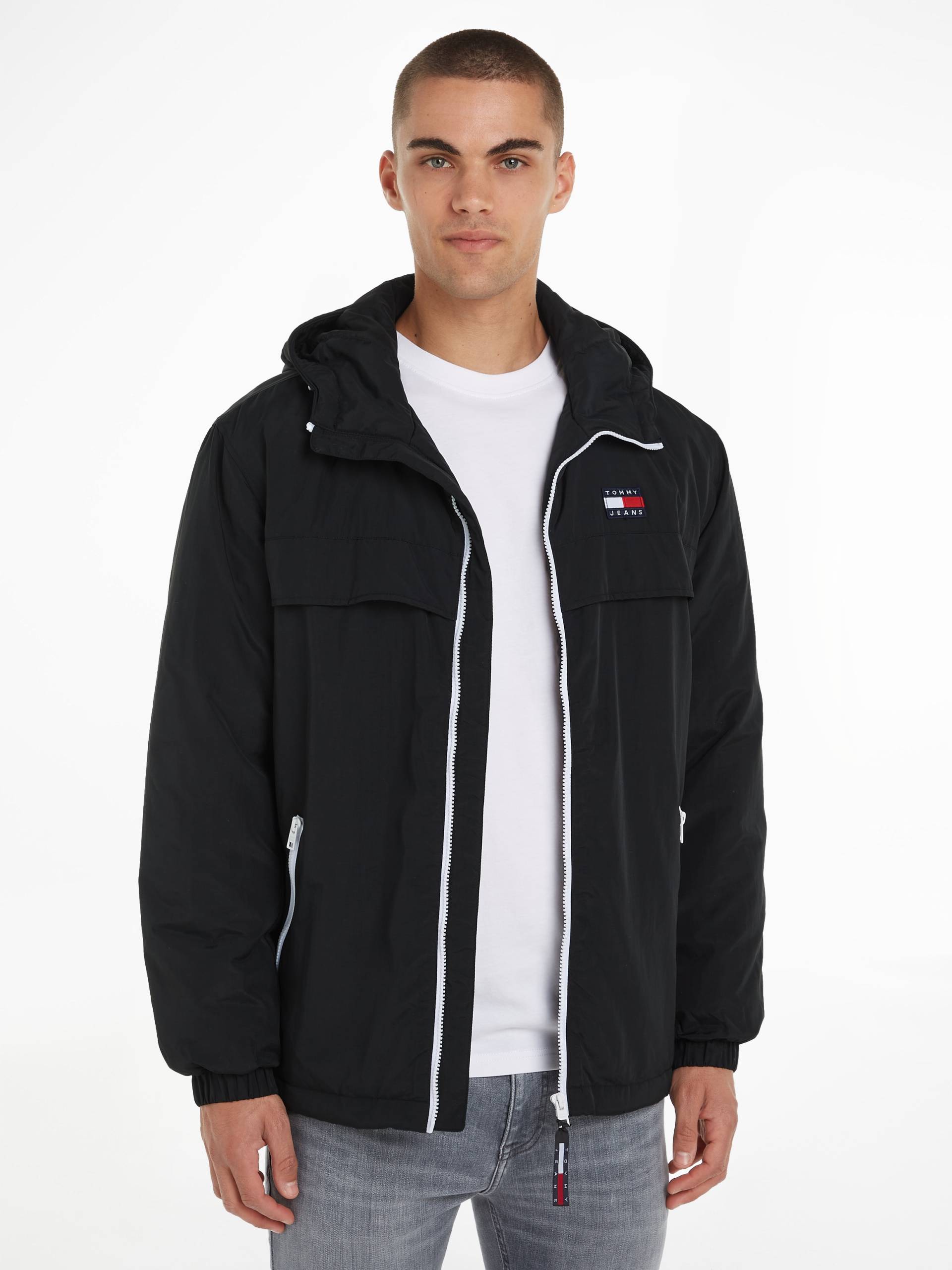 Tommy Jeans Blouson »TJM PADDED SOLID CHICAGO«, mit Kapuze von TOMMY JEANS