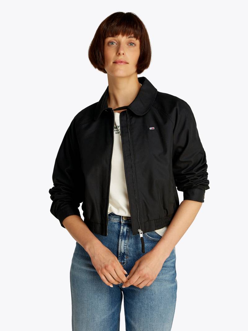 Tommy Jeans Blouson »TJW COTTON JACKET EXT«, mit kurzem Schnitt, mit Raglanärmeln von TOMMY JEANS
