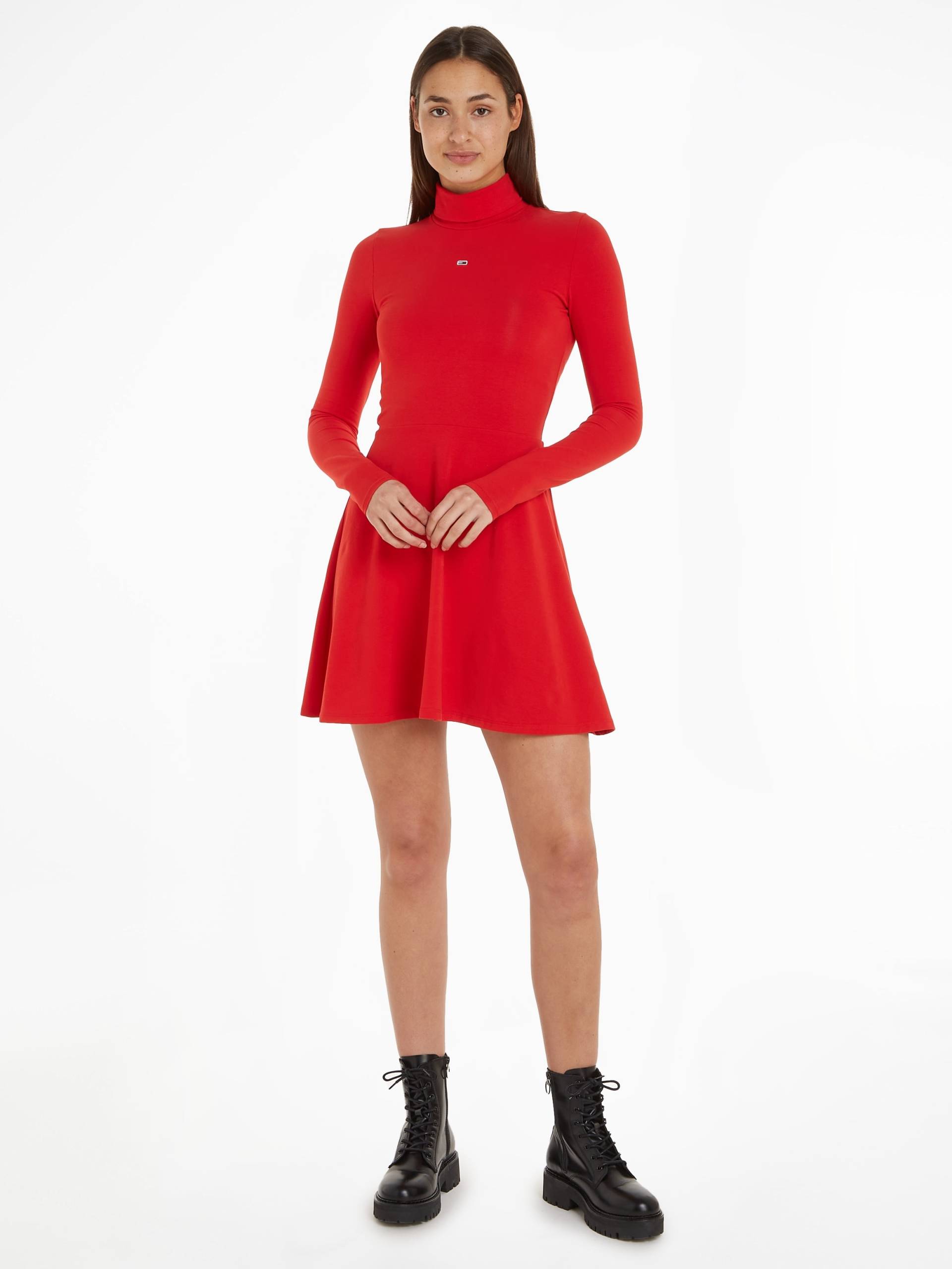 Tommy Jeans Blusenkleid »TJW LS FIT & FLARE DRESS« von TOMMY JEANS