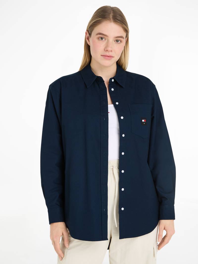 Tommy Jeans Blusentop »TJW BADGE BOYFRIEND SHIRT« von TOMMY JEANS