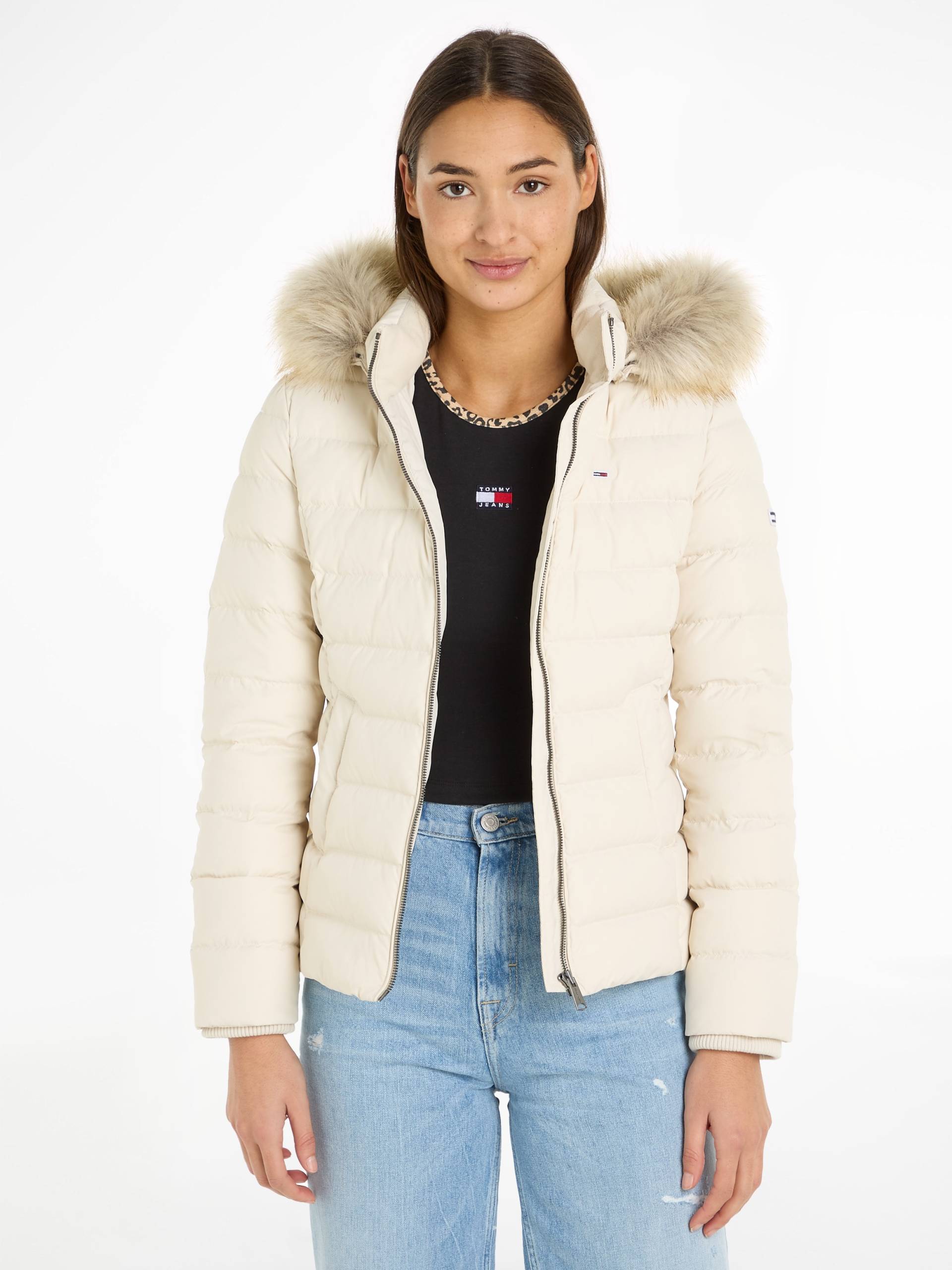 Tommy Jeans Daunenjacke »TJW BASIC HOODED JACKET«, mit Kapuze von TOMMY JEANS