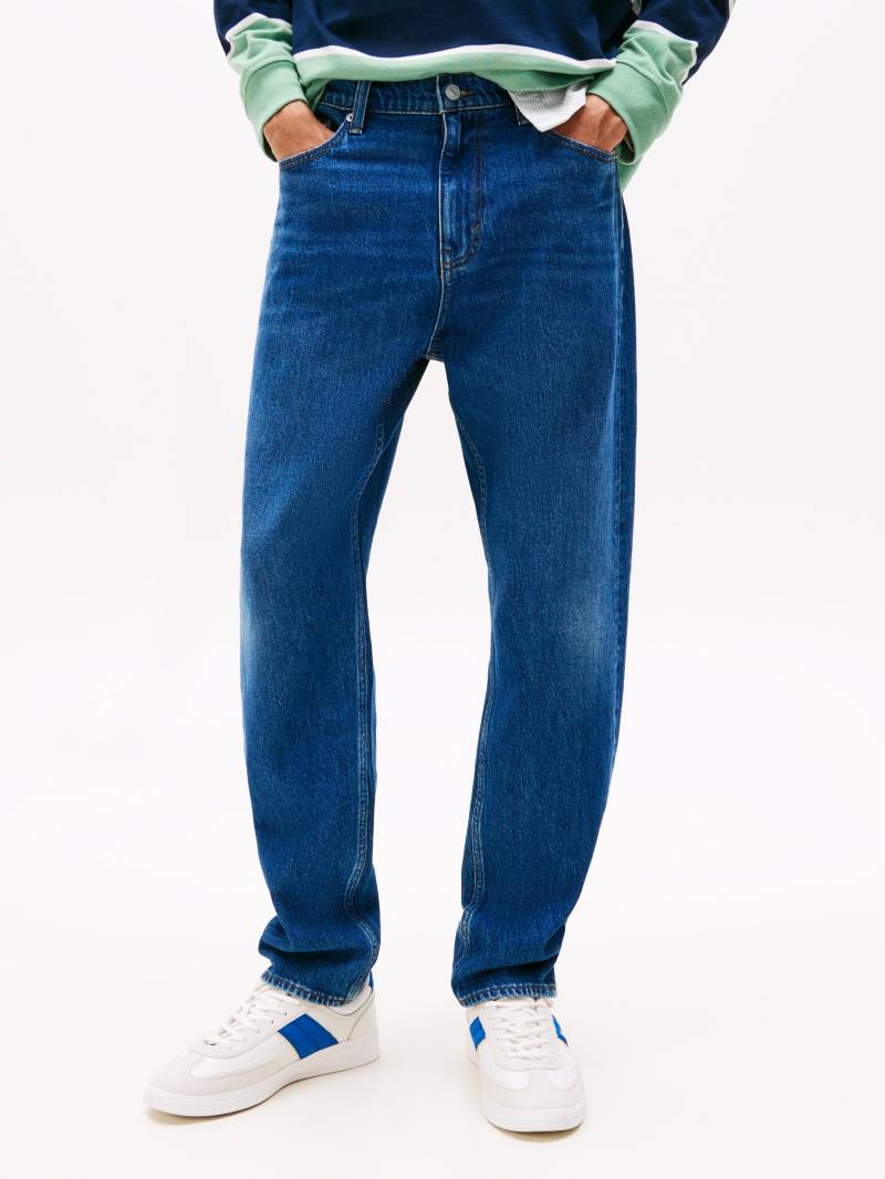 Tommy Jeans Gerade Jeans »Isaac Relaxed Tapered«, Mit Gürtelschlaufen von TOMMY JEANS