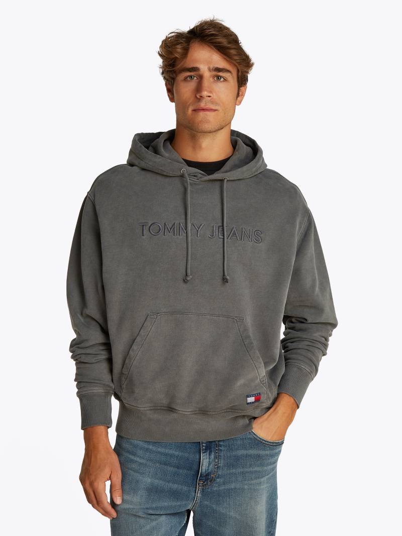 Tommy Jeans Hoodie »TJM RLX TJ LABEL HOODIE«, mit grosser Logostickerei von TOMMY JEANS