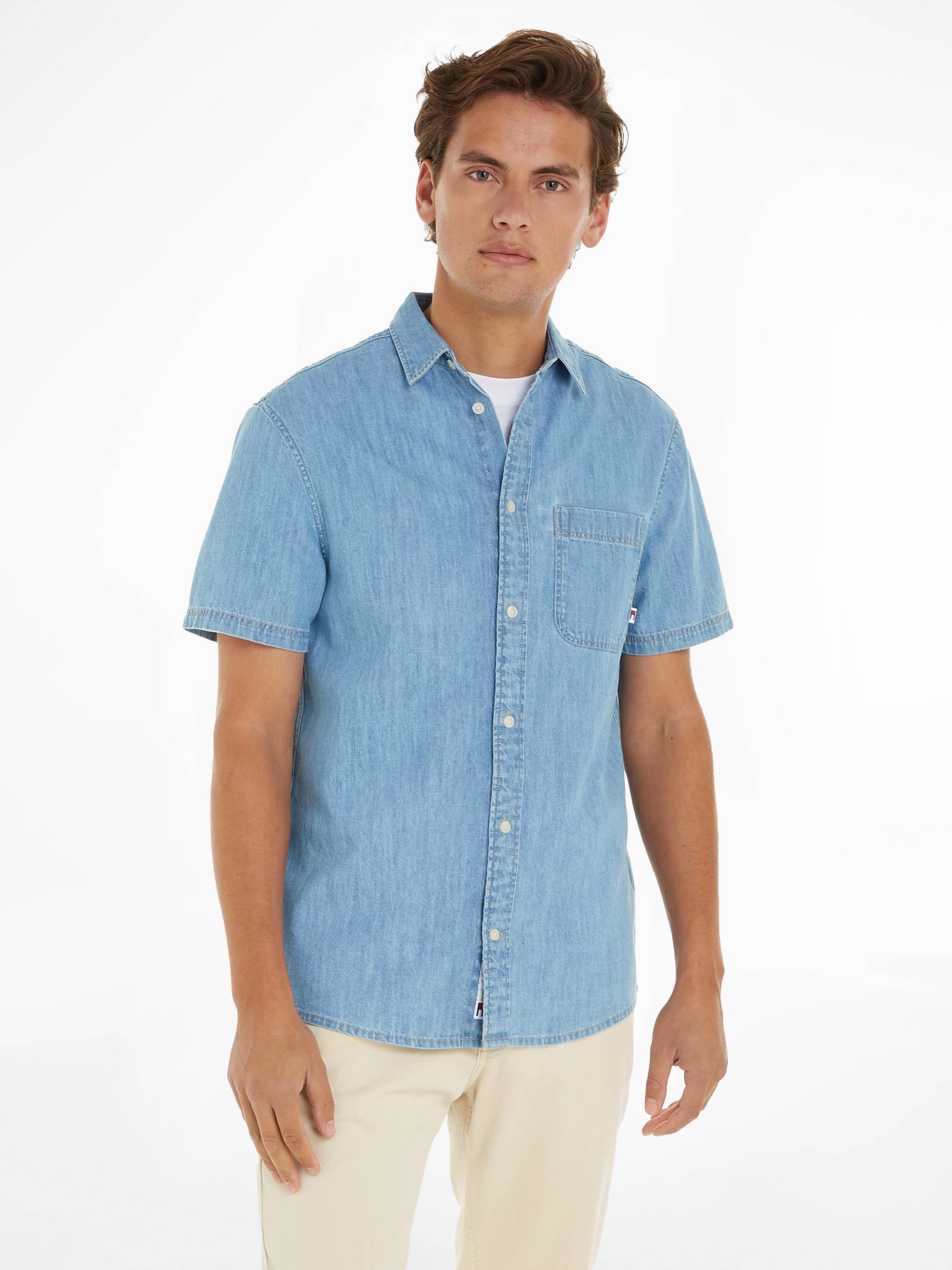 Tommy Jeans Jeanshemd »TJM REG DENIM SS SHIRT« von TOMMY JEANS