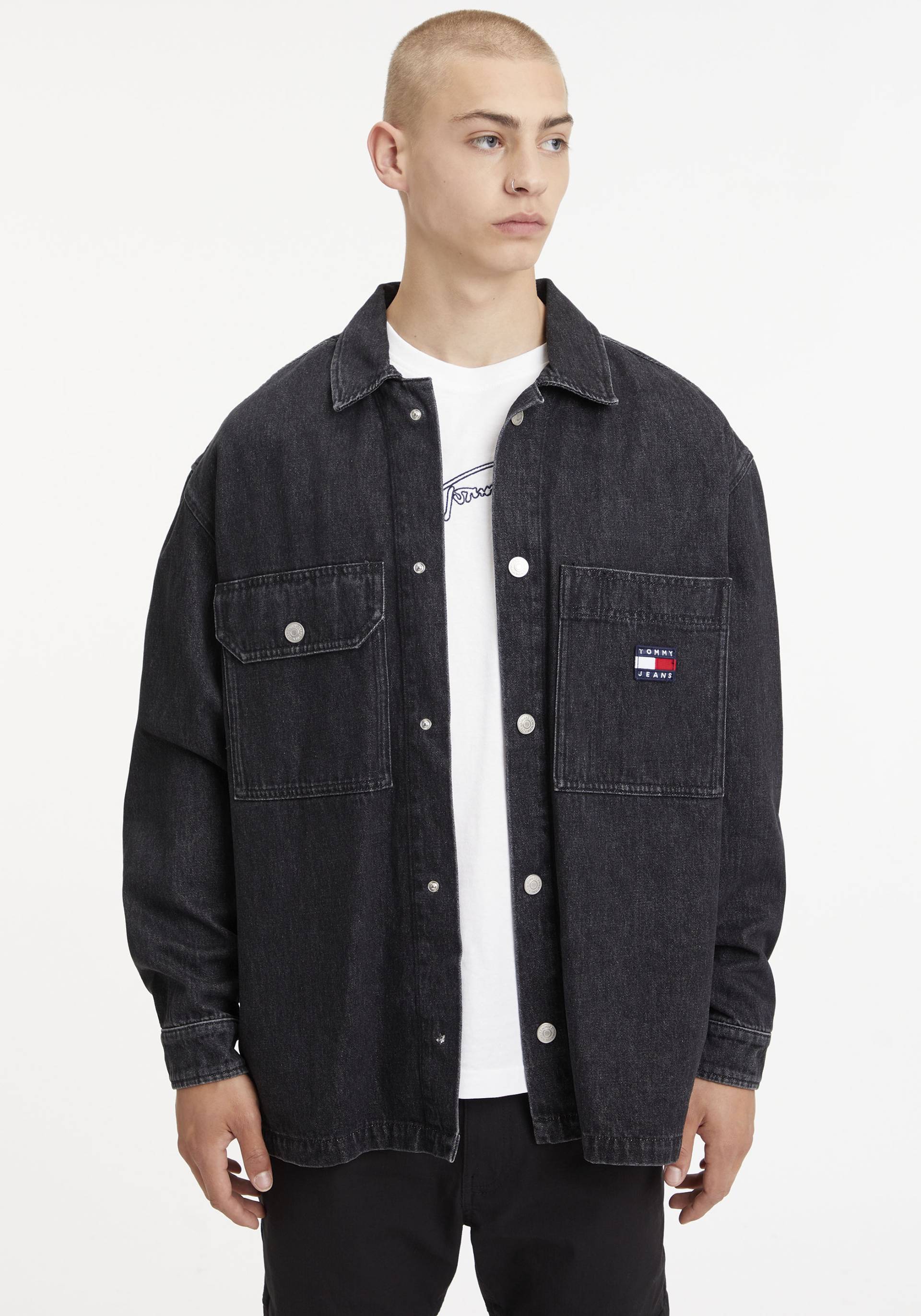 Tommy Jeans Jeanshemd »WORKER SHIRT JACKET AG8083« von TOMMY JEANS