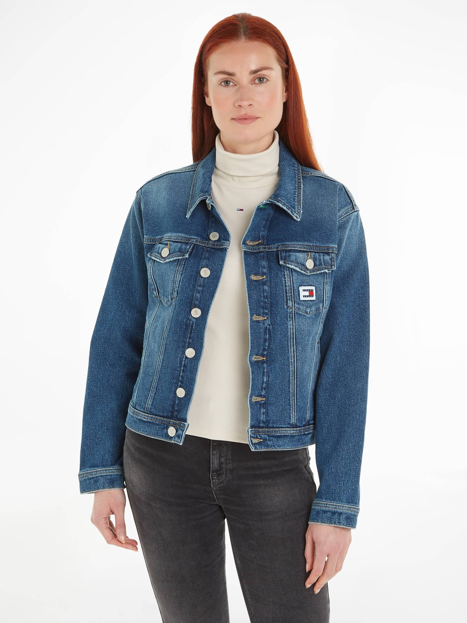 Tommy Jeans Jeansjacke »MOM CLS JACKET AH6158« von TOMMY JEANS