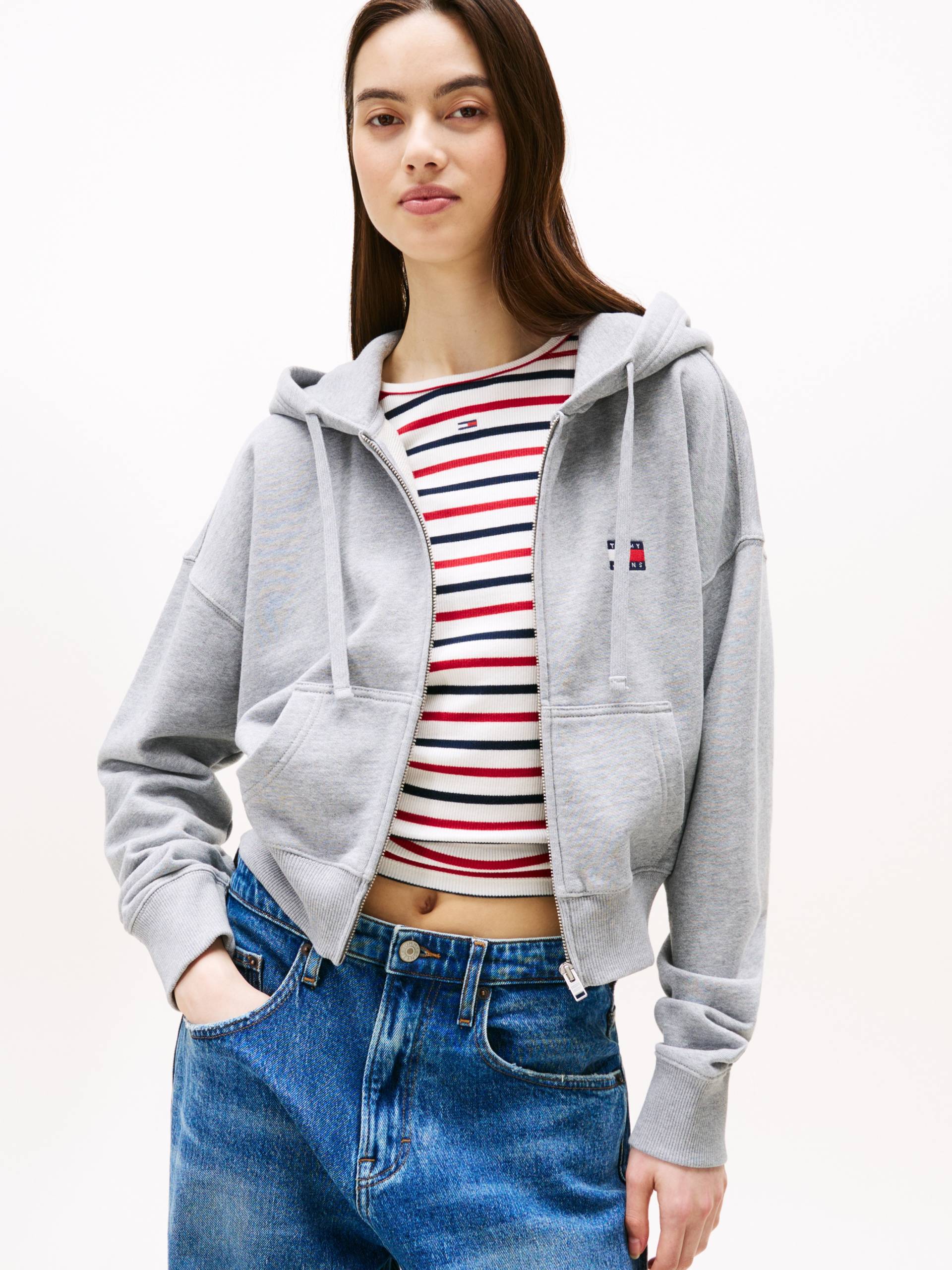 Tommy Jeans Kapuzensweatjacke »TJW BXY CRP ZIP THRU HOODIE« Tommy Jeans Kapuzensweatjacke »TJW BXY CRP ZIP THRU HOODIE« von TOMMY JEANS