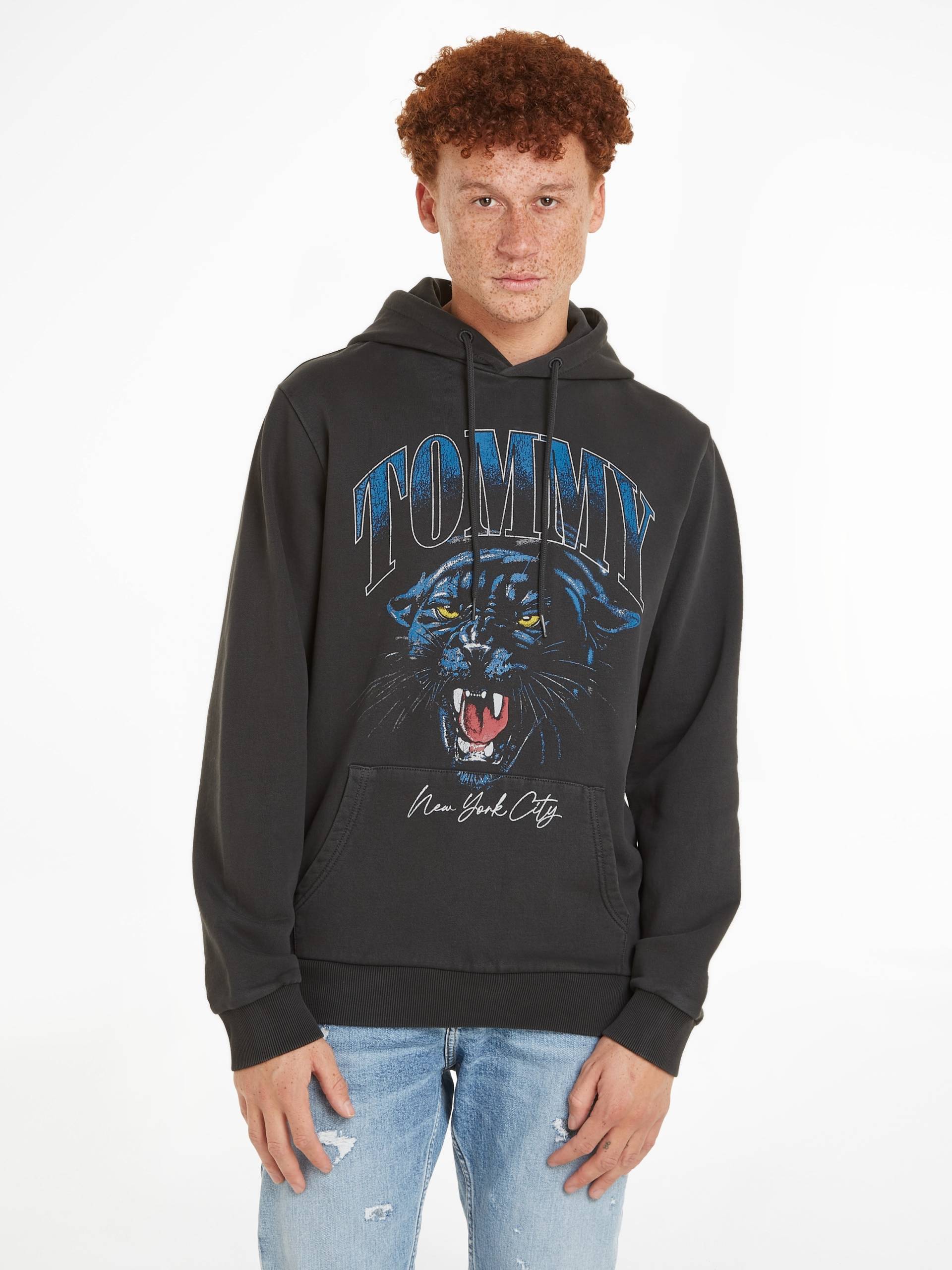 Tommy Jeans Kapuzensweatshirt »TJM REG PANTHER VINTAGE HOODIE« von TOMMY JEANS